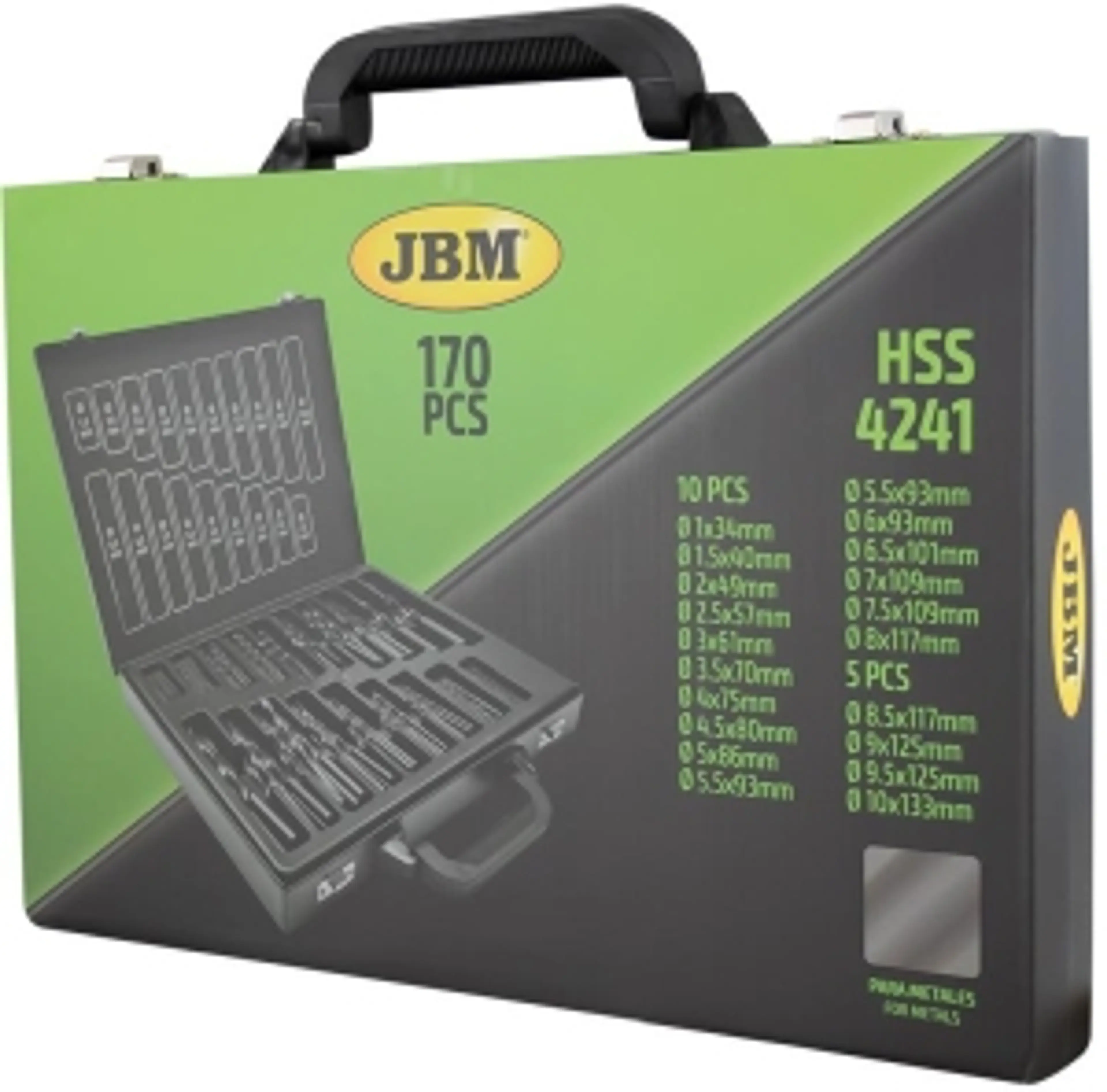 ESTUCHE DE BROCAS HELICOIDALES...