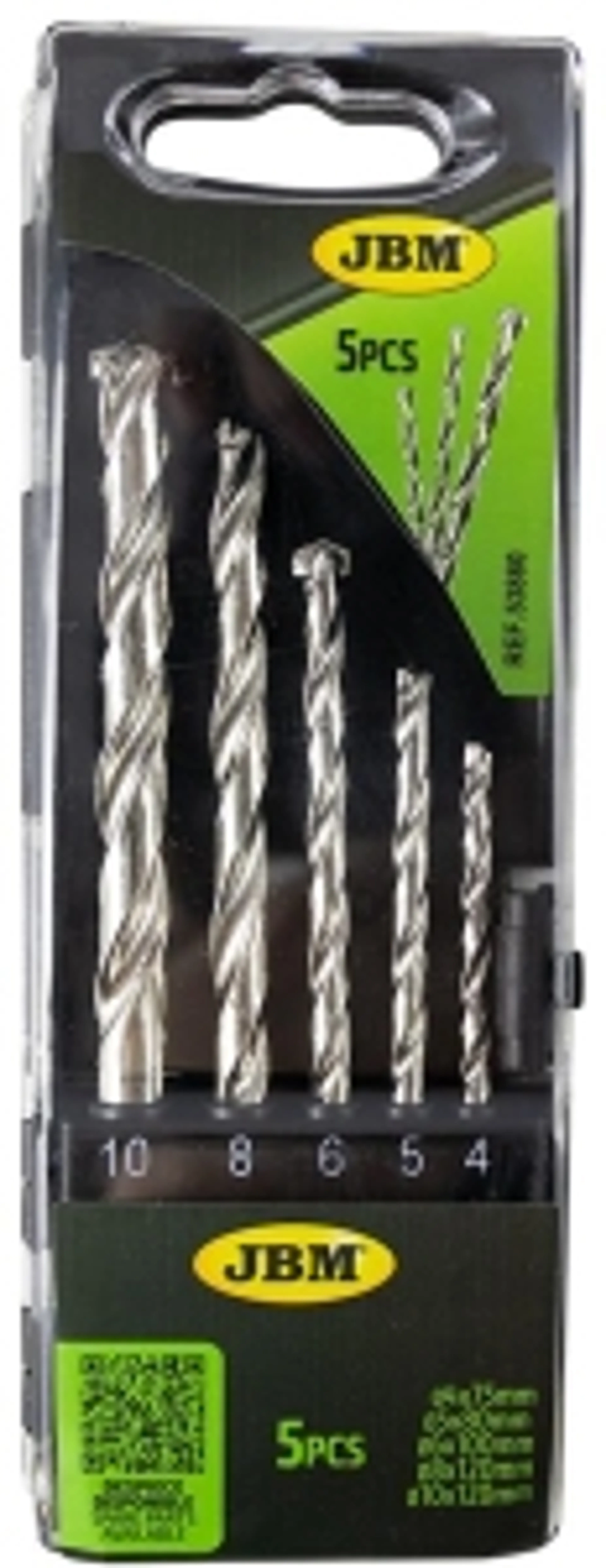 ESTUCHE DE 5 BROCAS 4-10MM PARA...