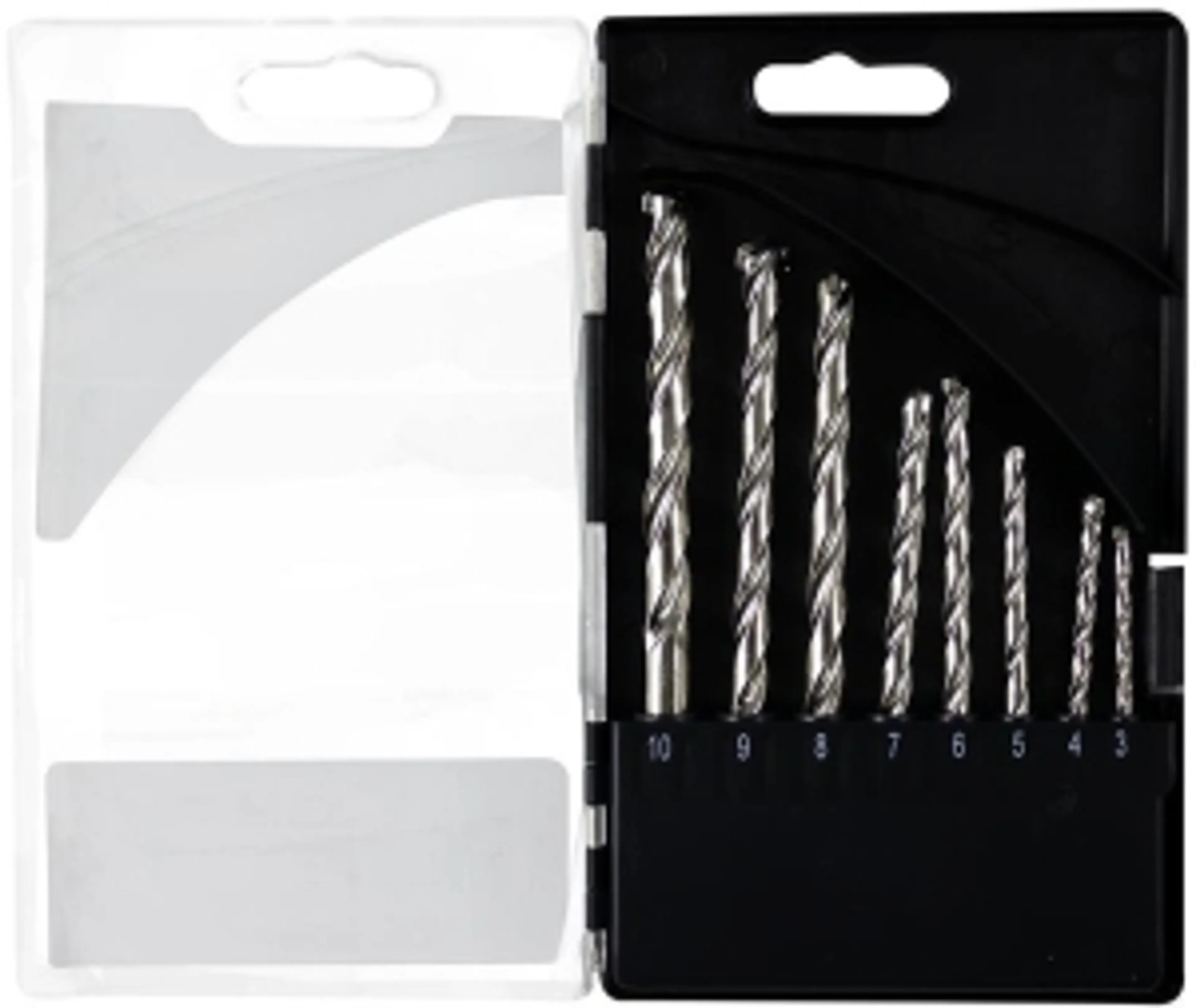 ESTUCHE DE 8 BROCAS 3-10MM PARA...