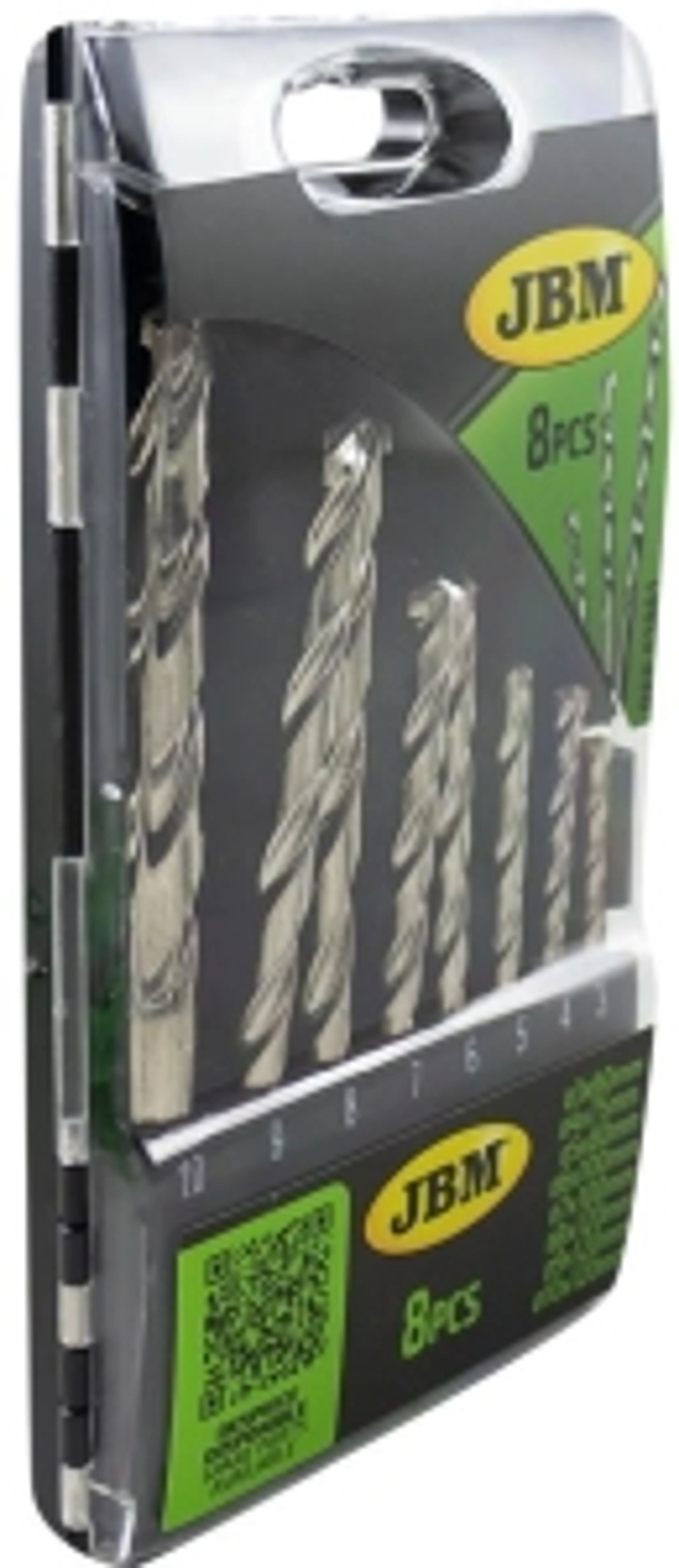 ESTUCHE DE 8 BROCAS 3-10MM PARA...