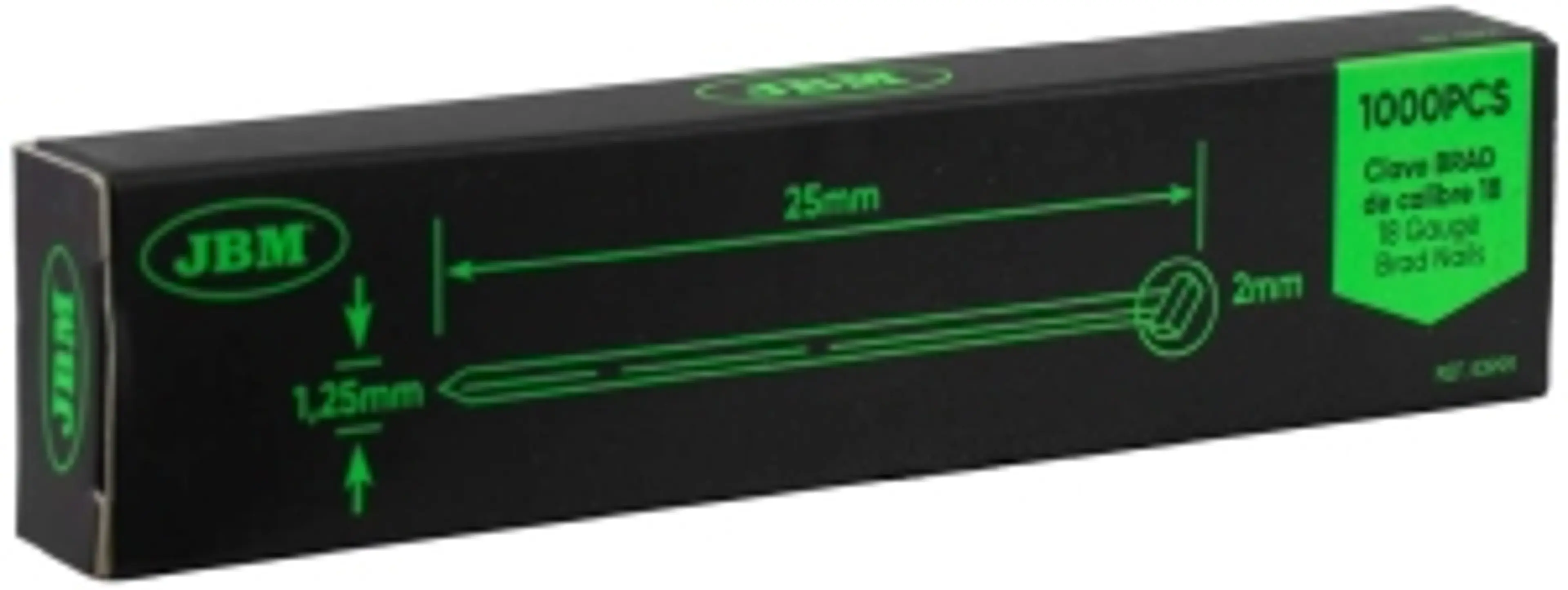 SET DE CLAVOS BRAD 25X1.25MM DE...