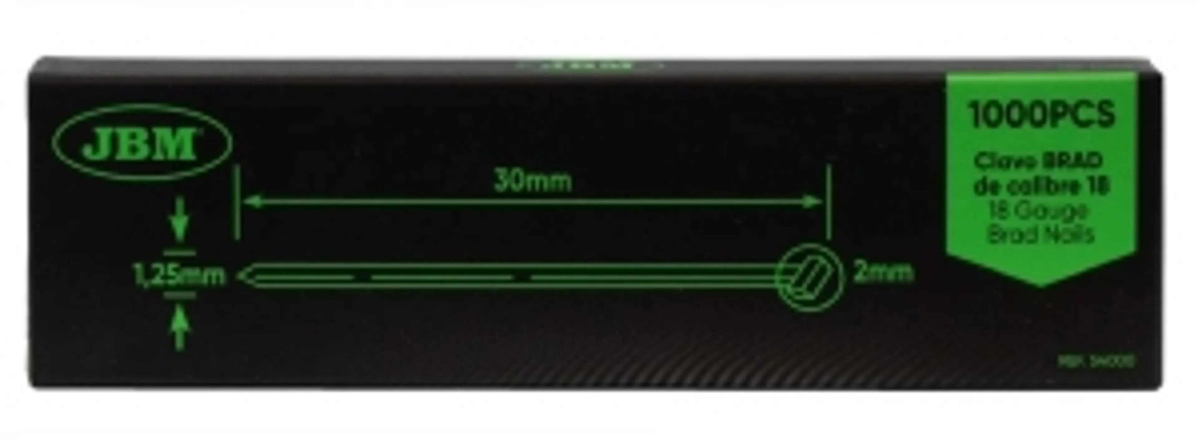 SET DE CLAVOS BRAD 30X1.25MM DE...