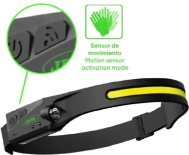 LINTERNA FRONTAL LED AJUSTABLE -...