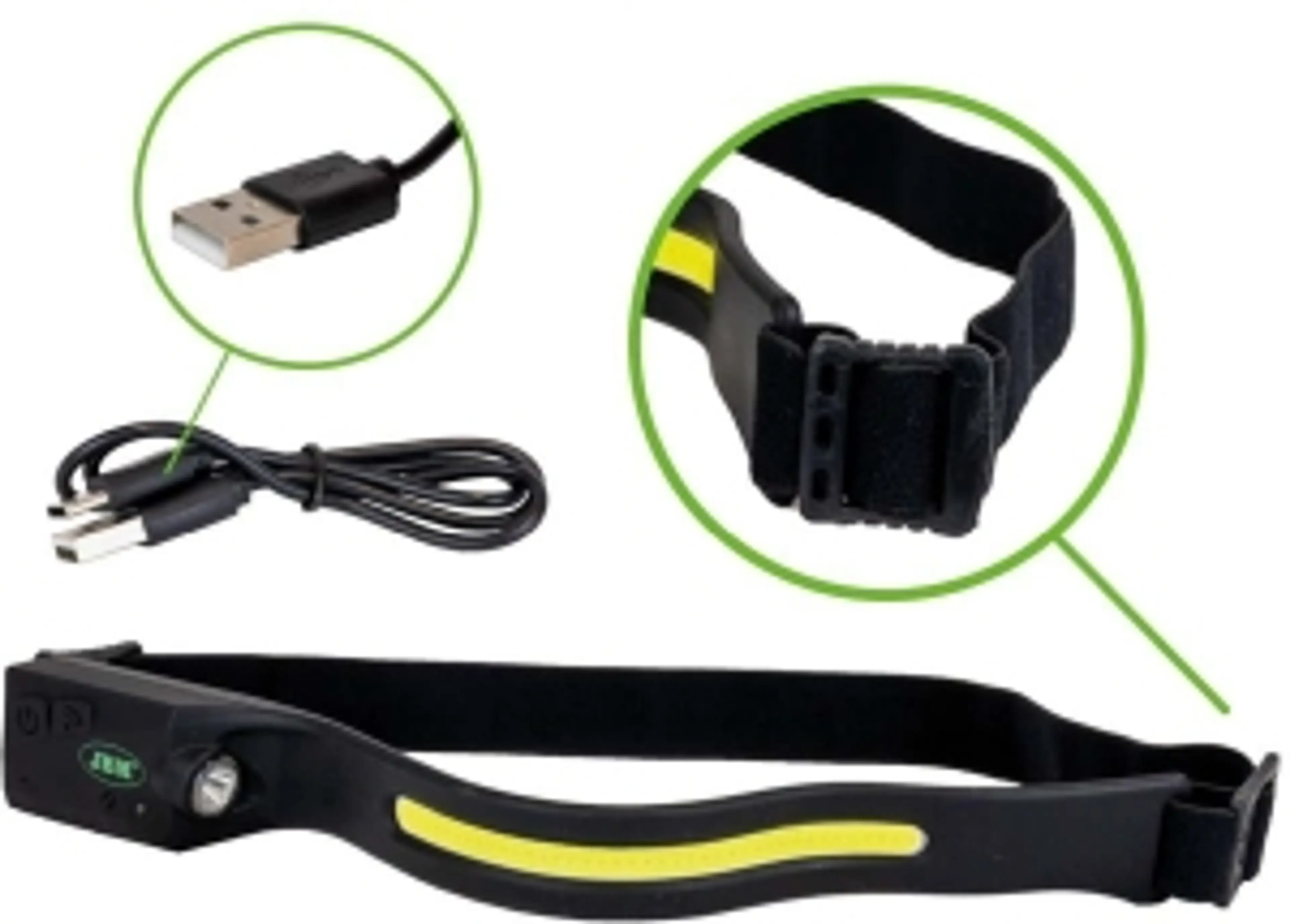 LINTERNA FRONTAL LED AJUSTABLE -...