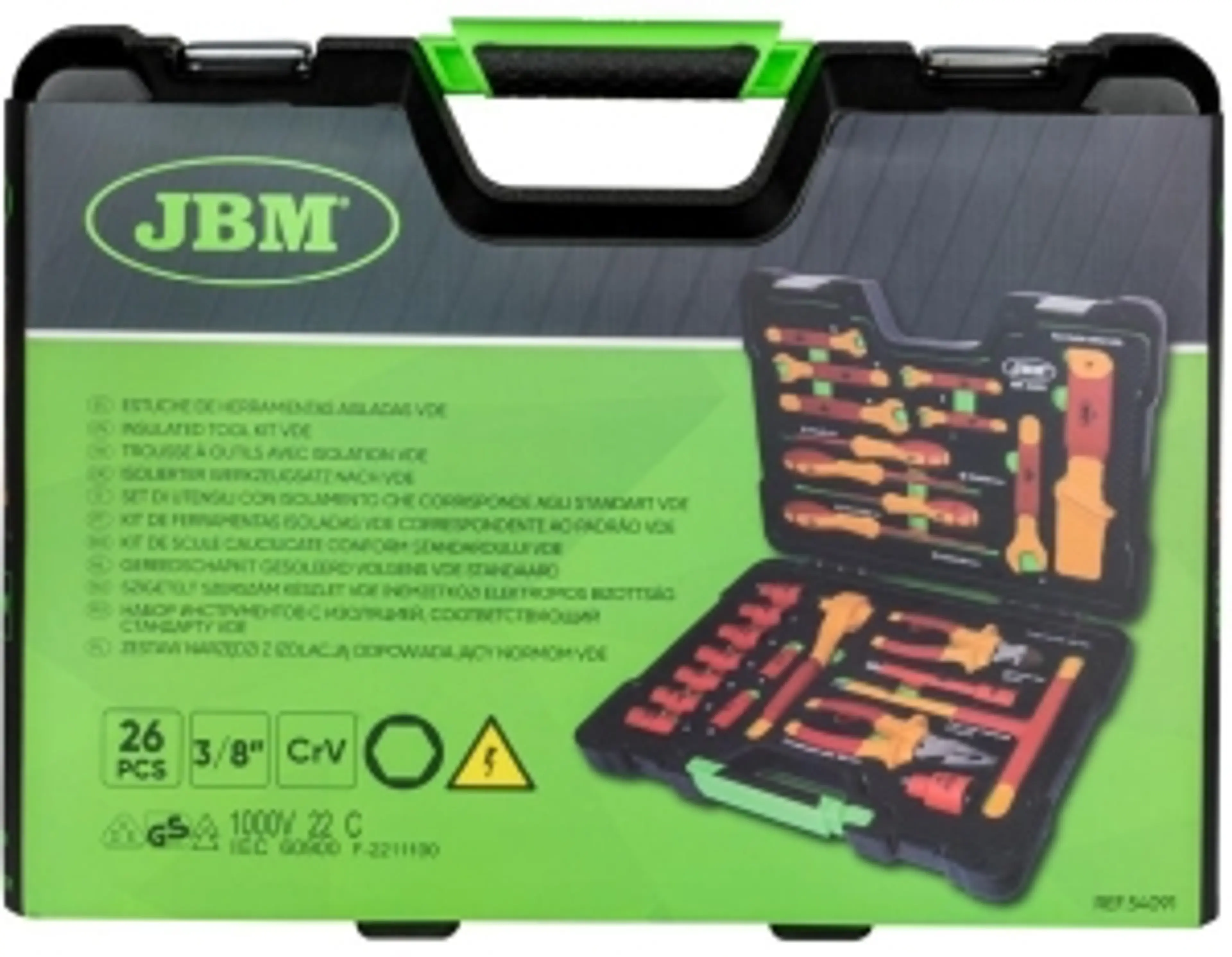 MALETÍN DE HERRAMIENTAS AISLADAS...