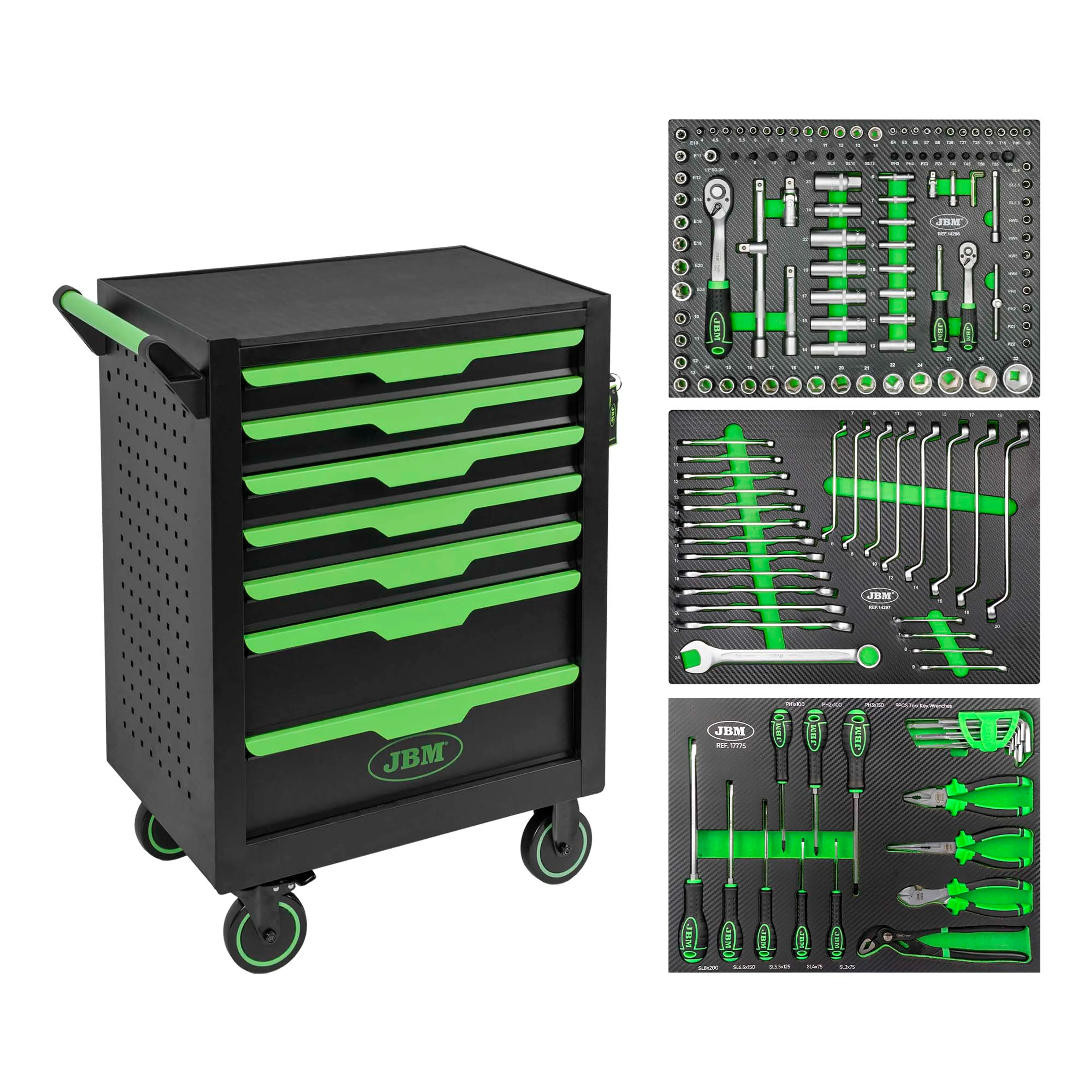 CARRO HERRAMIENTAS 7 CAJONES