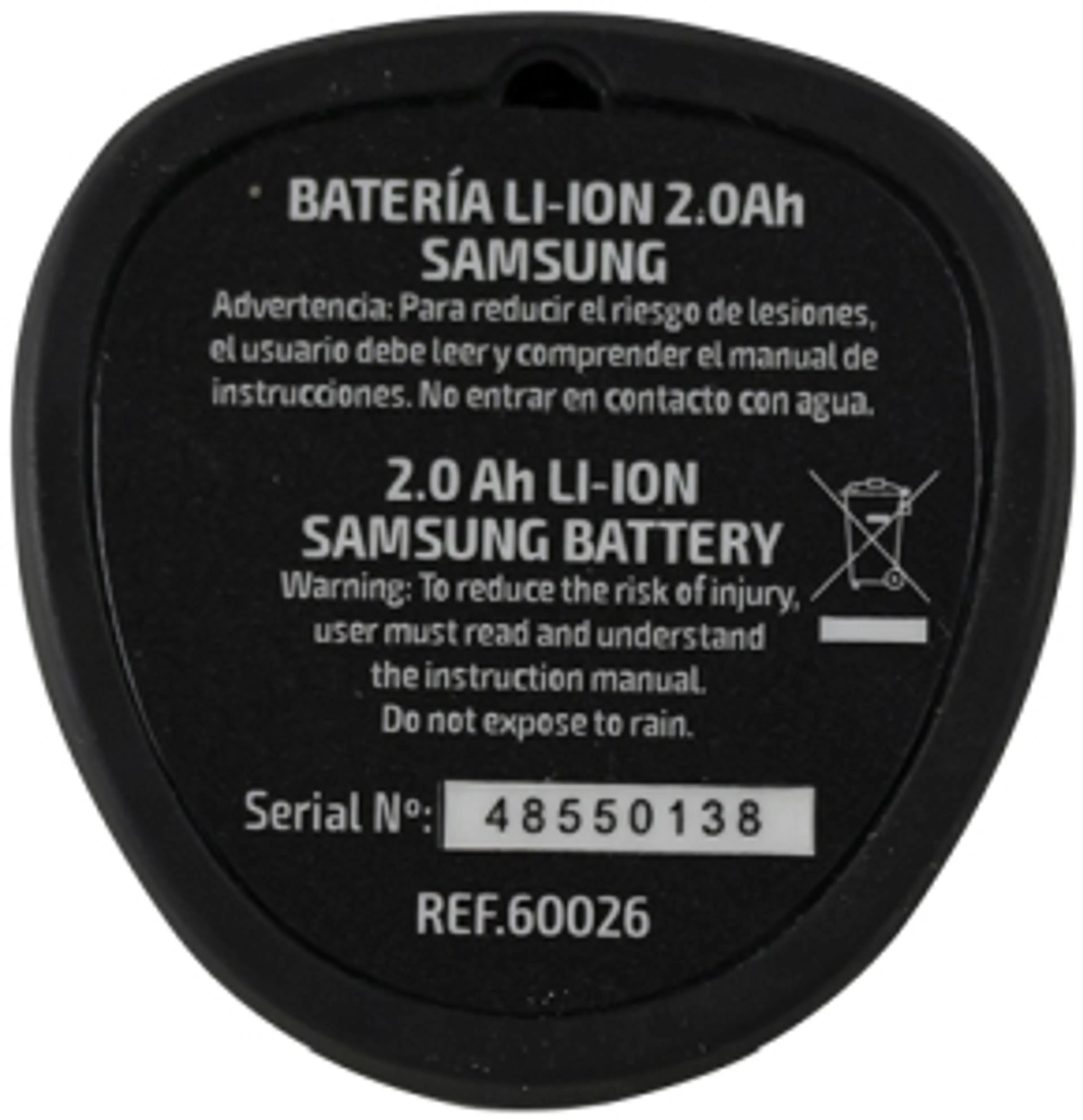 BATERÍA LI-ION 2.0AH