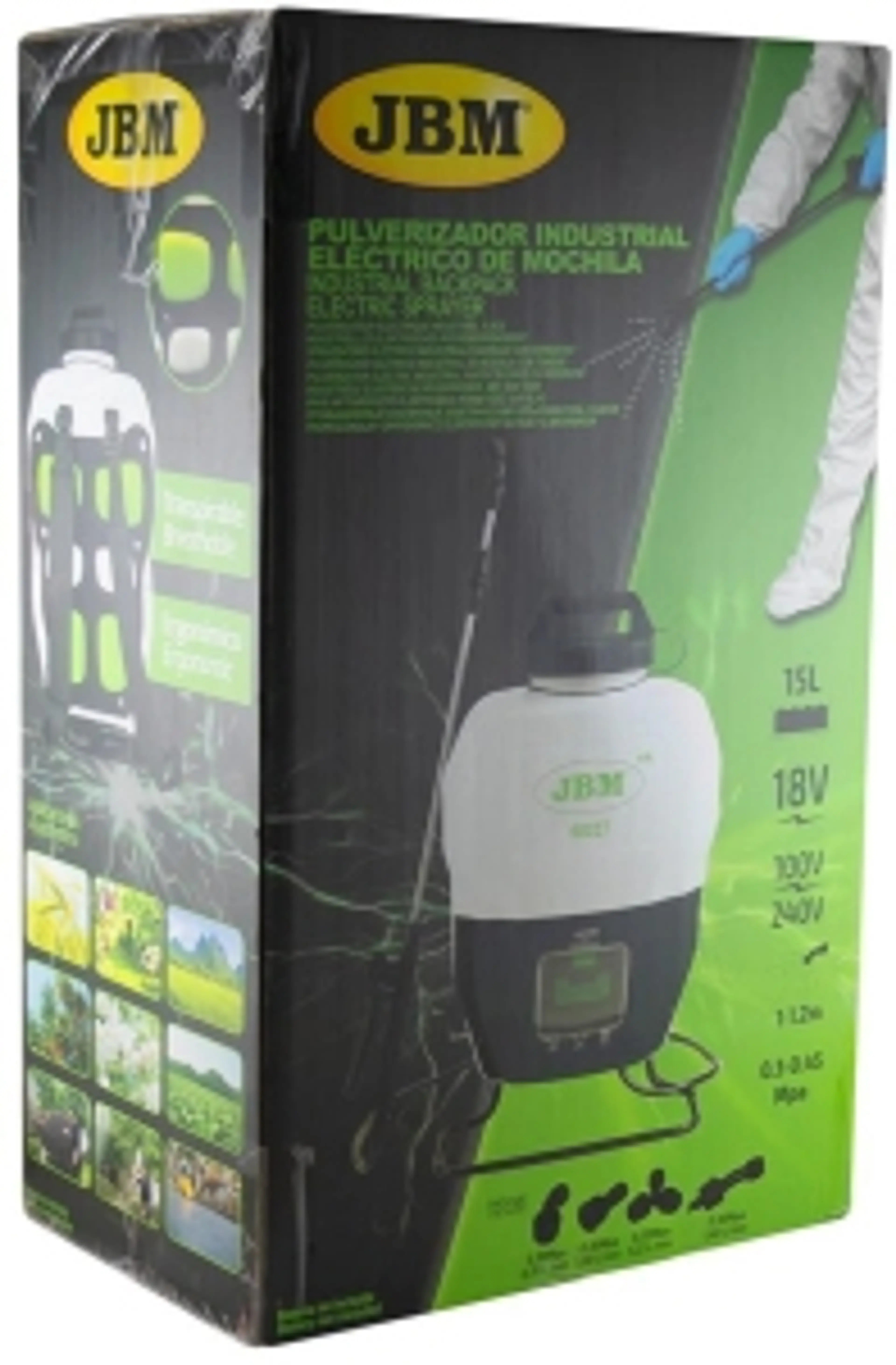 PULVERIZADOR DE MOCHILA 15L A...