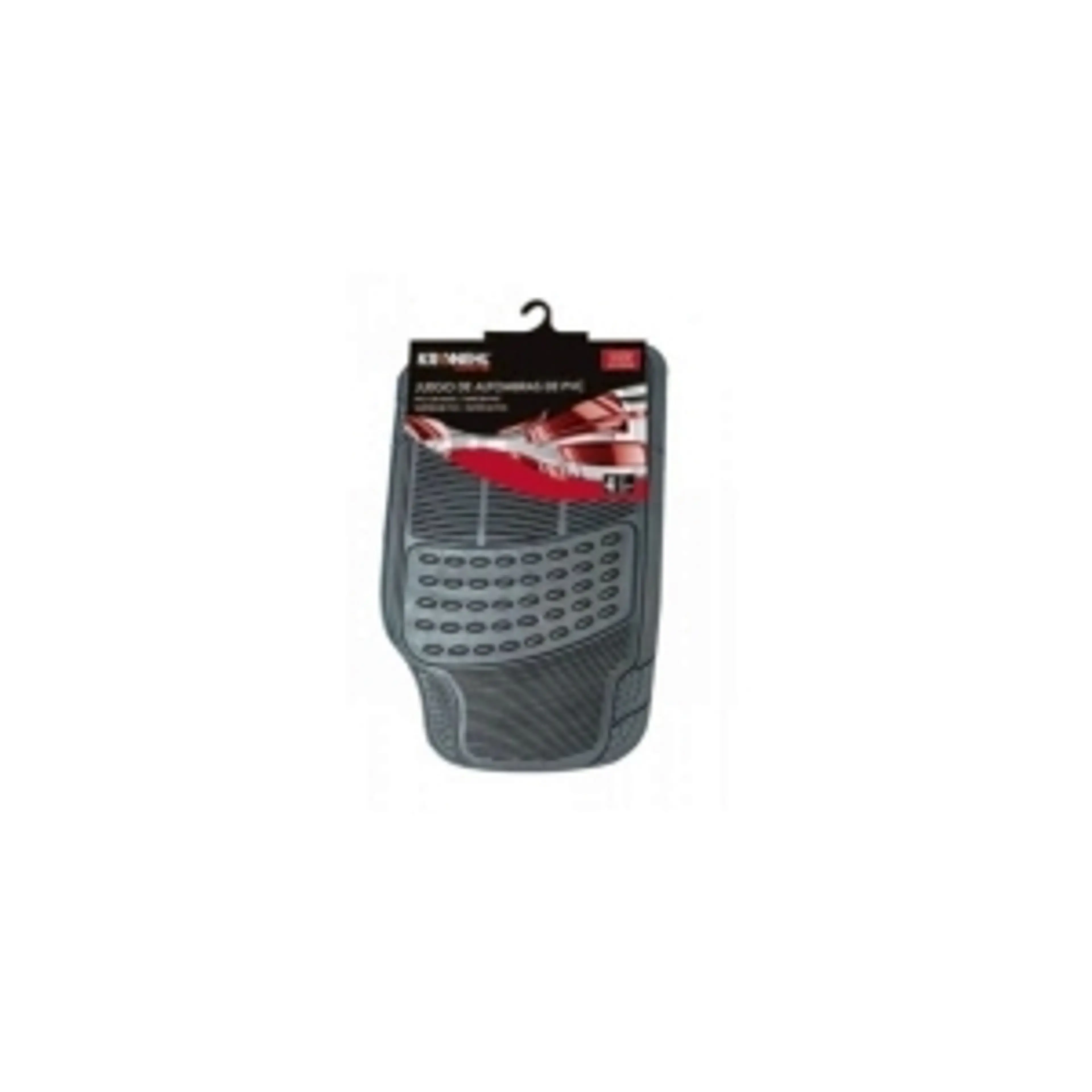 KRW ALFOMBRA ALASKA PVC NEGRA 4UD