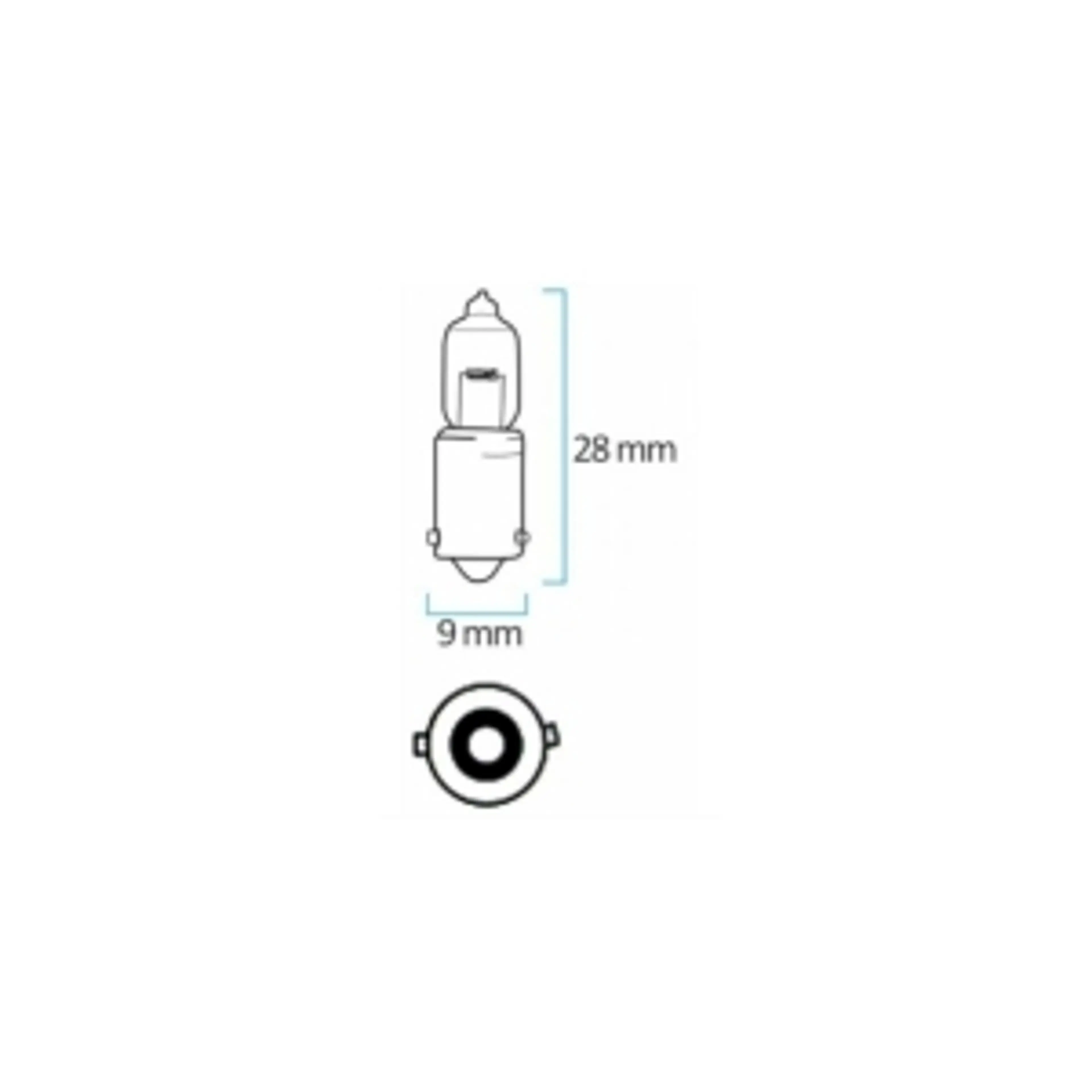 KRW LAMP H6W 12V 6W