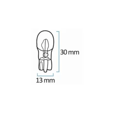 KRW LAMP CONTROL S/C T13 12V 10W