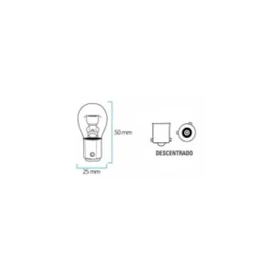 KRW LAMP UN POLO 12V 21W DESC