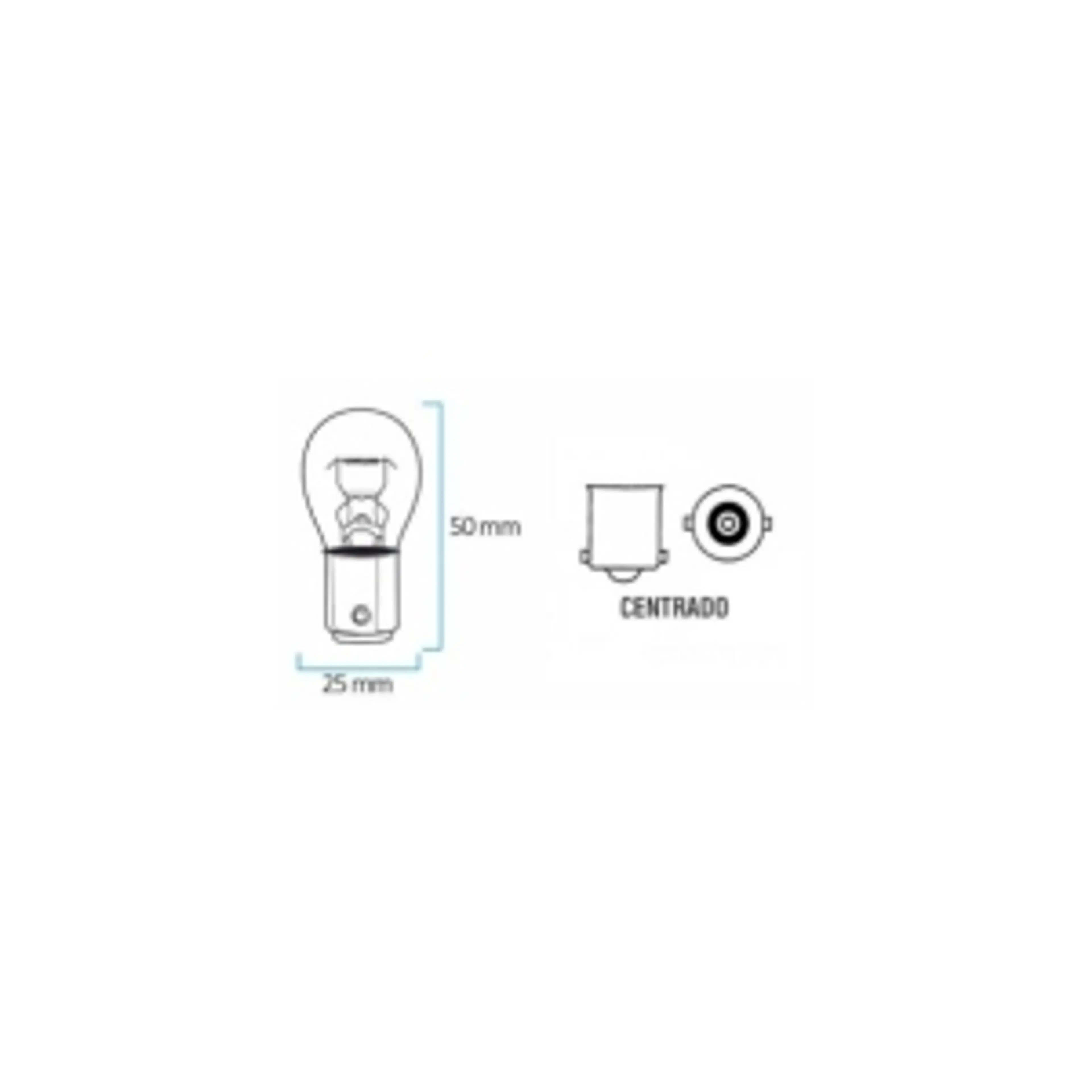 KRW LAMP UN POLO 12V 21W AMBAR