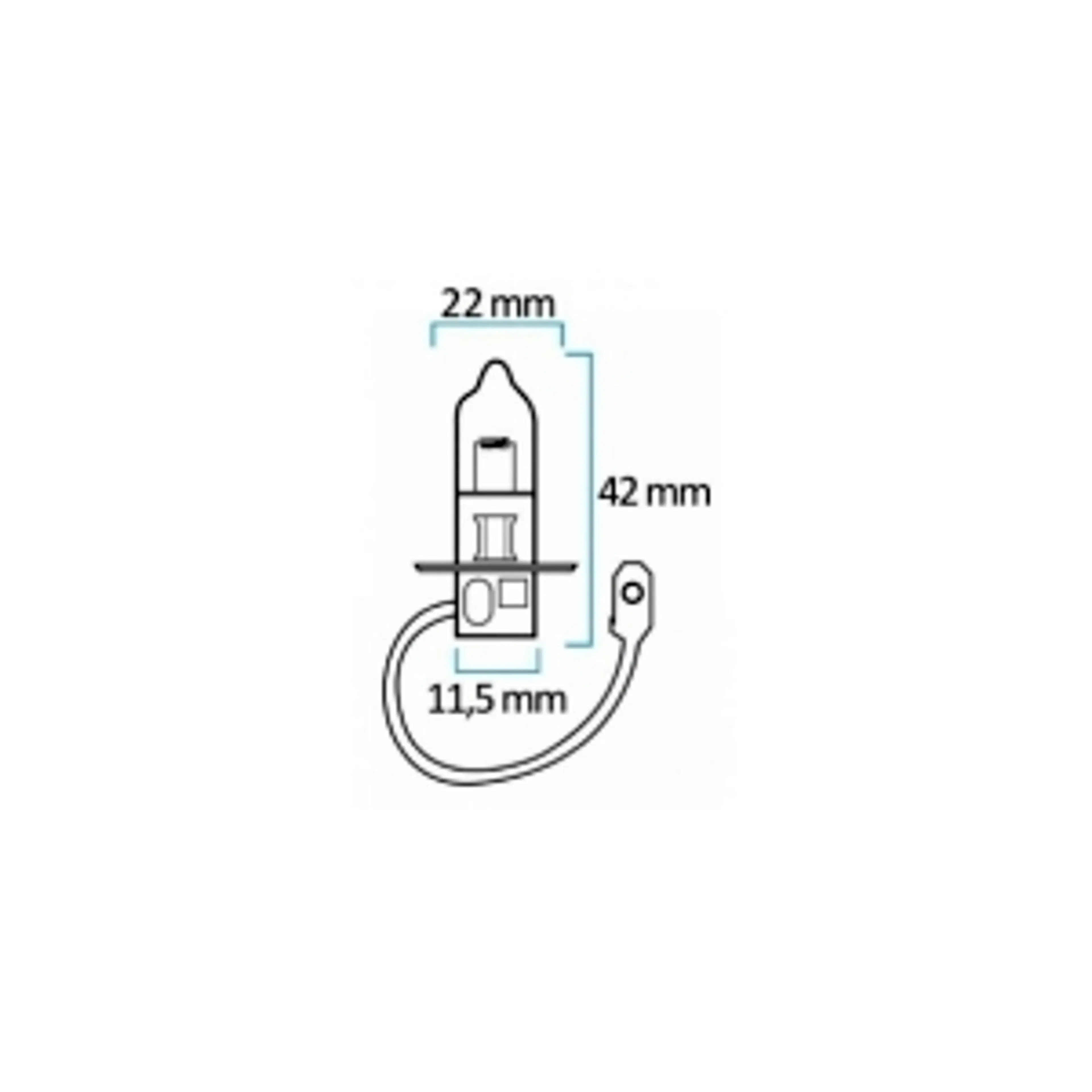 MXV LAMP H3 24V 70W