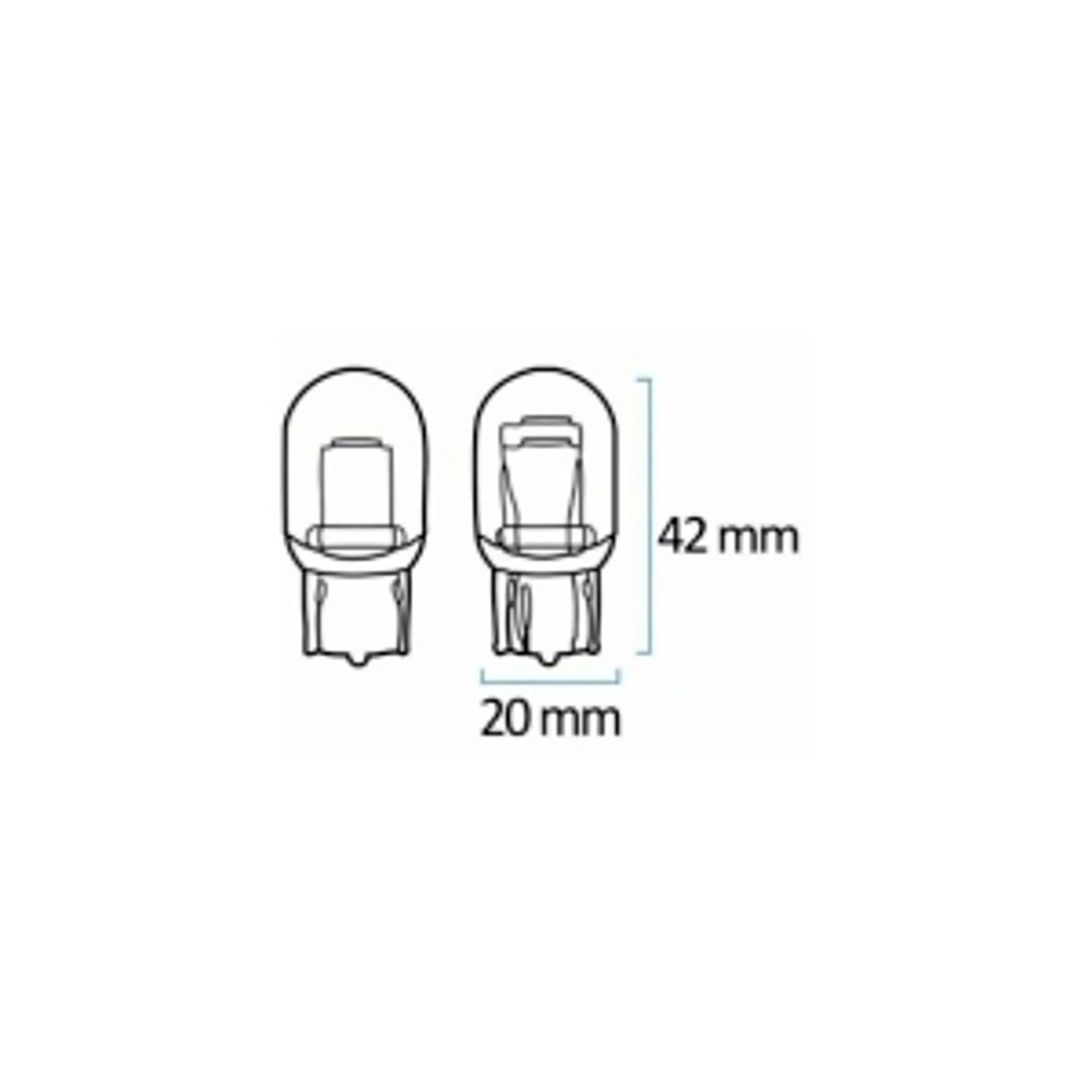 KRW LAMP CONTROL S/C T20 12V 21W AM