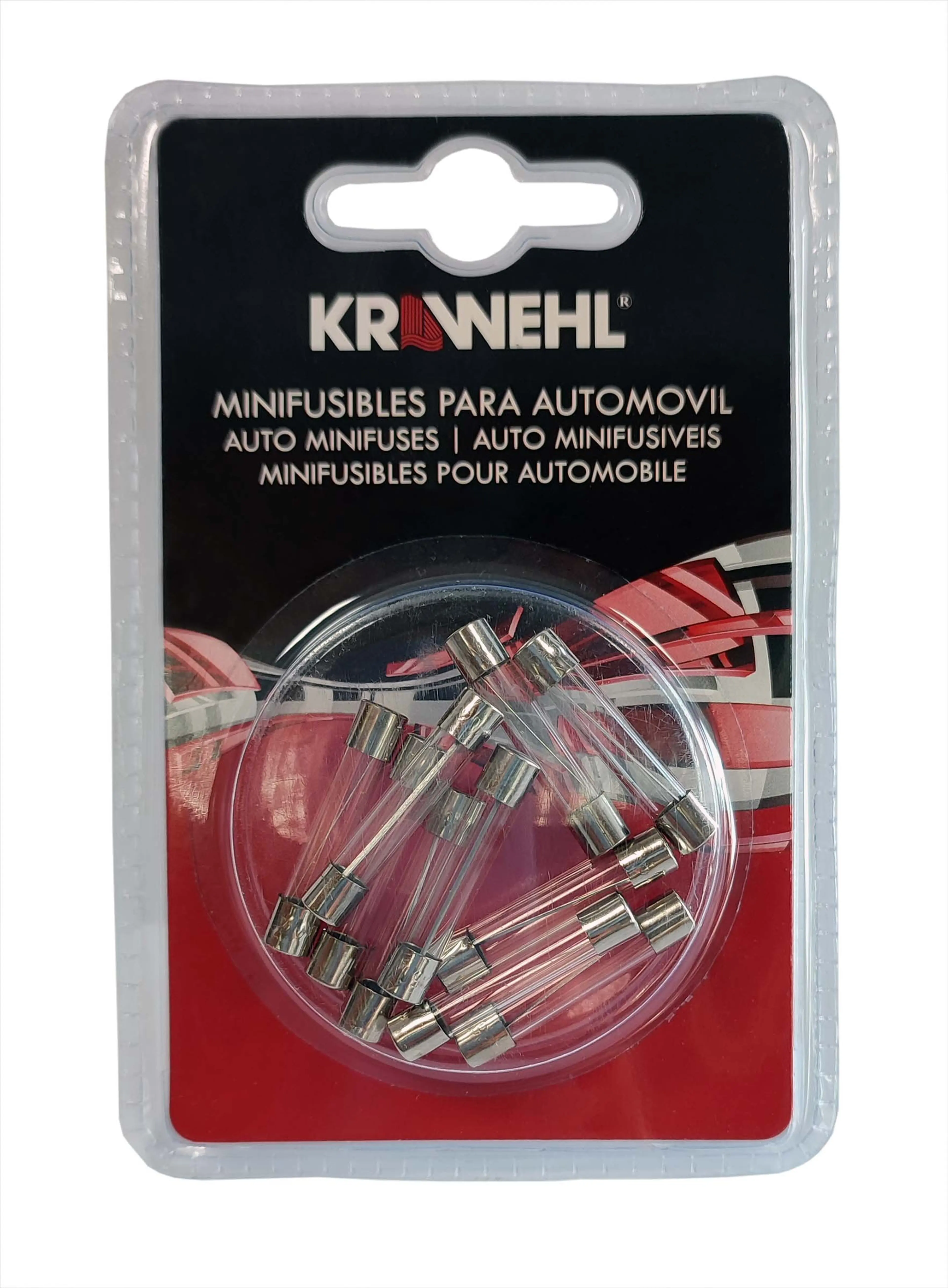 KRW FUSIBLES TUBOS CRISTALES 10UD