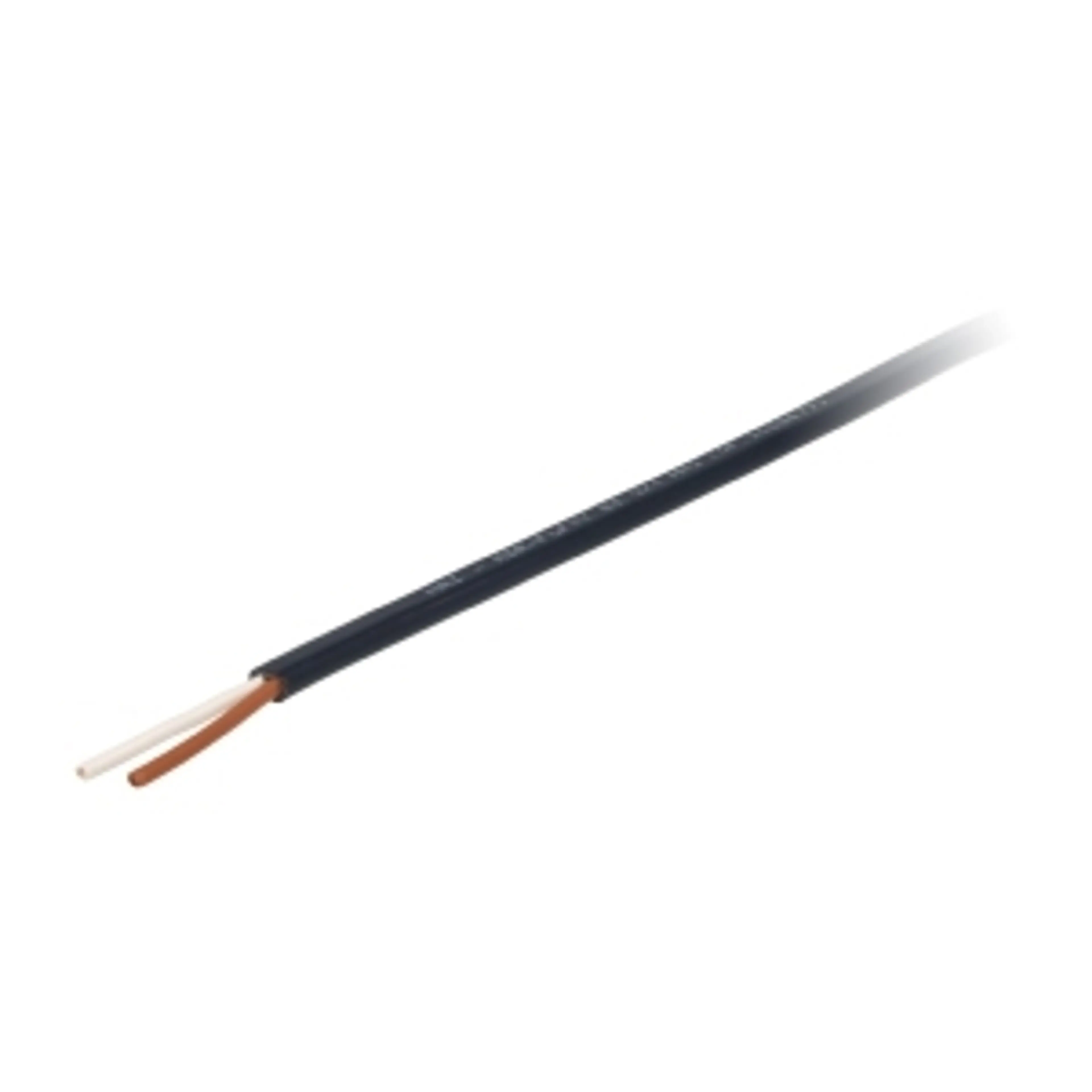 MANGUERA 2X1 ADR PLANA NEGRA 100M