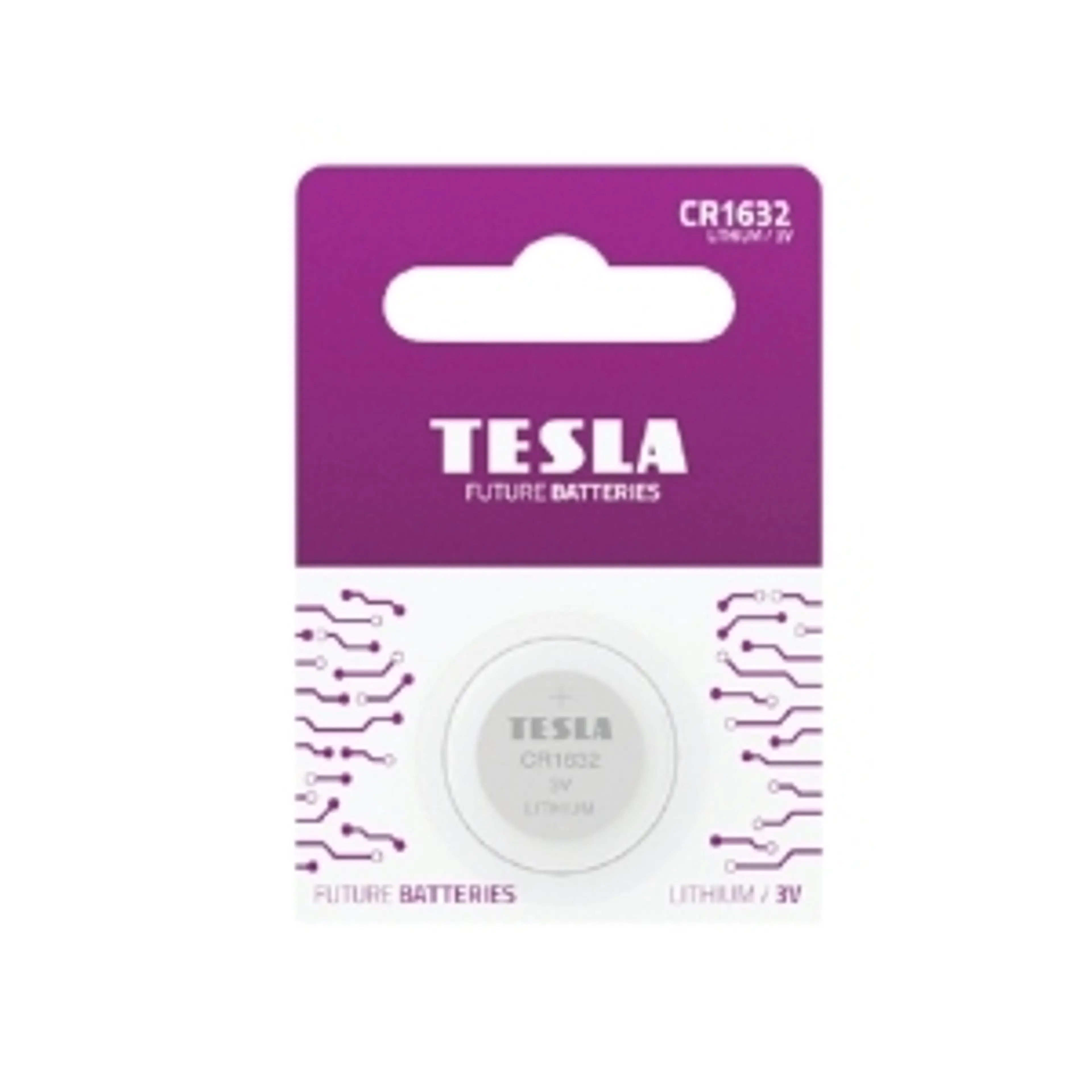 PILA TESLA CR1632