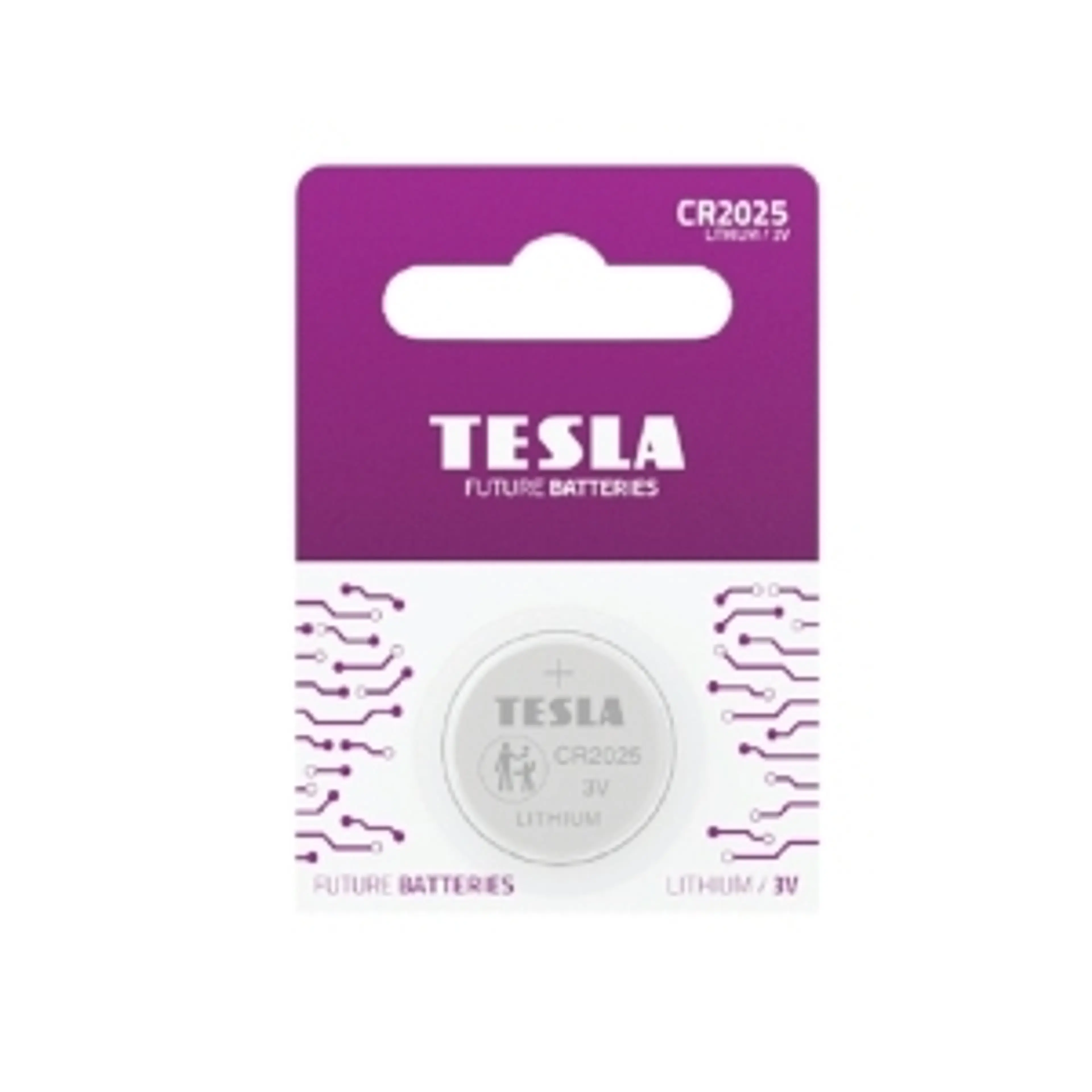 PILA TESLA CR2025