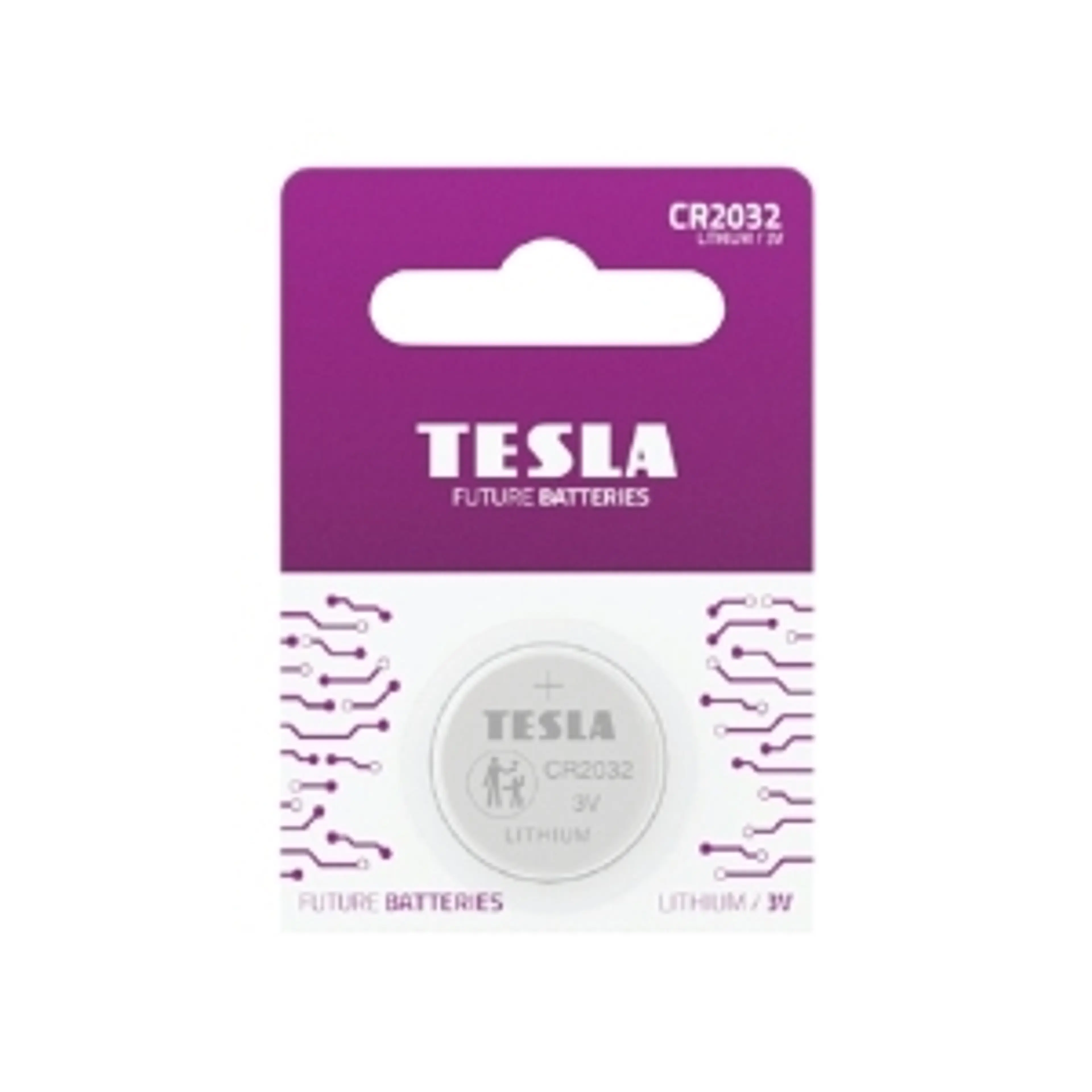 PILA TESLA CR2032