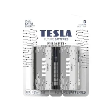 PILA TESLA D SILVER+