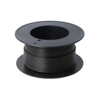 CABLE 1 MM NEGRO 25 M