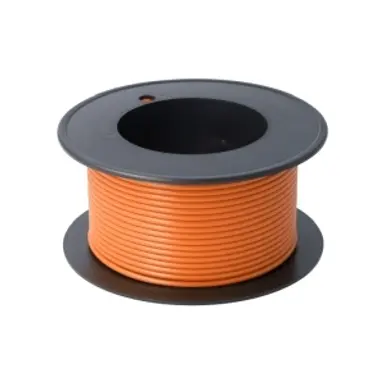 CABLE 1,5 MM NARANJA 25 M