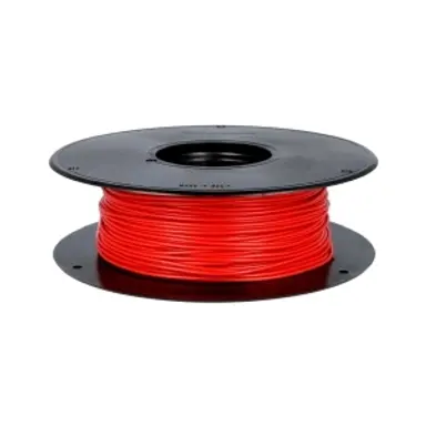 CABLE 105° FLRY-B 1 MM ROJO 100M
