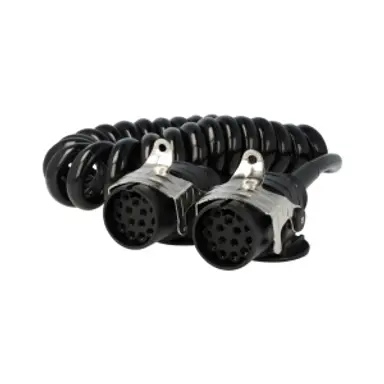 CABLES ESPIRAL 15P 24V 4M 40 MM