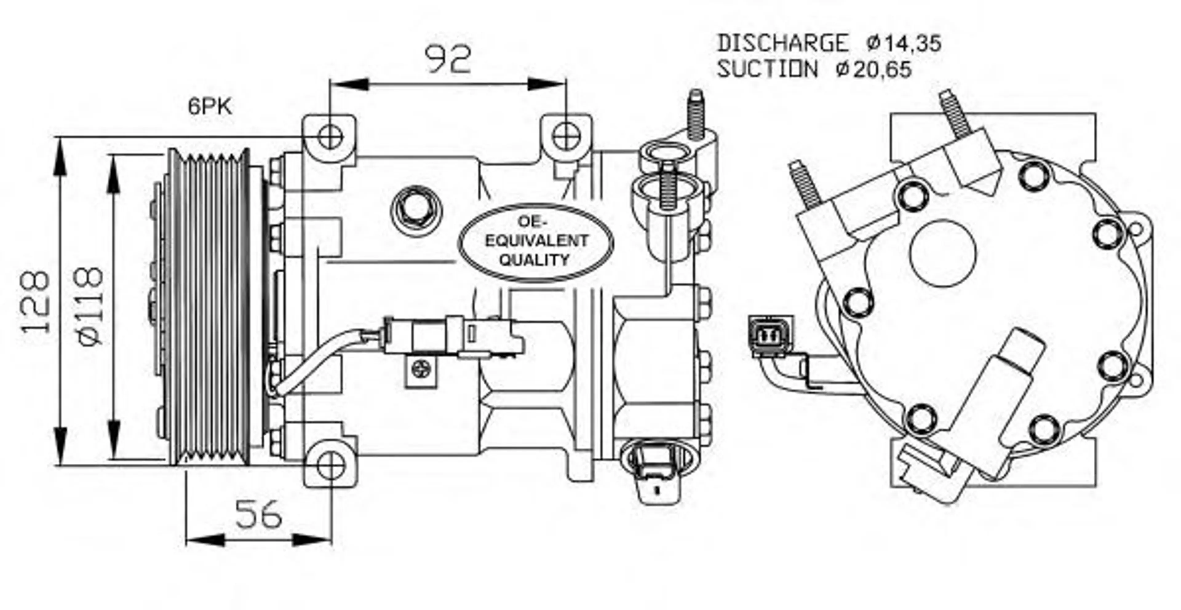 COMPRESORES PEUGEOT 207 1.4D 06-
