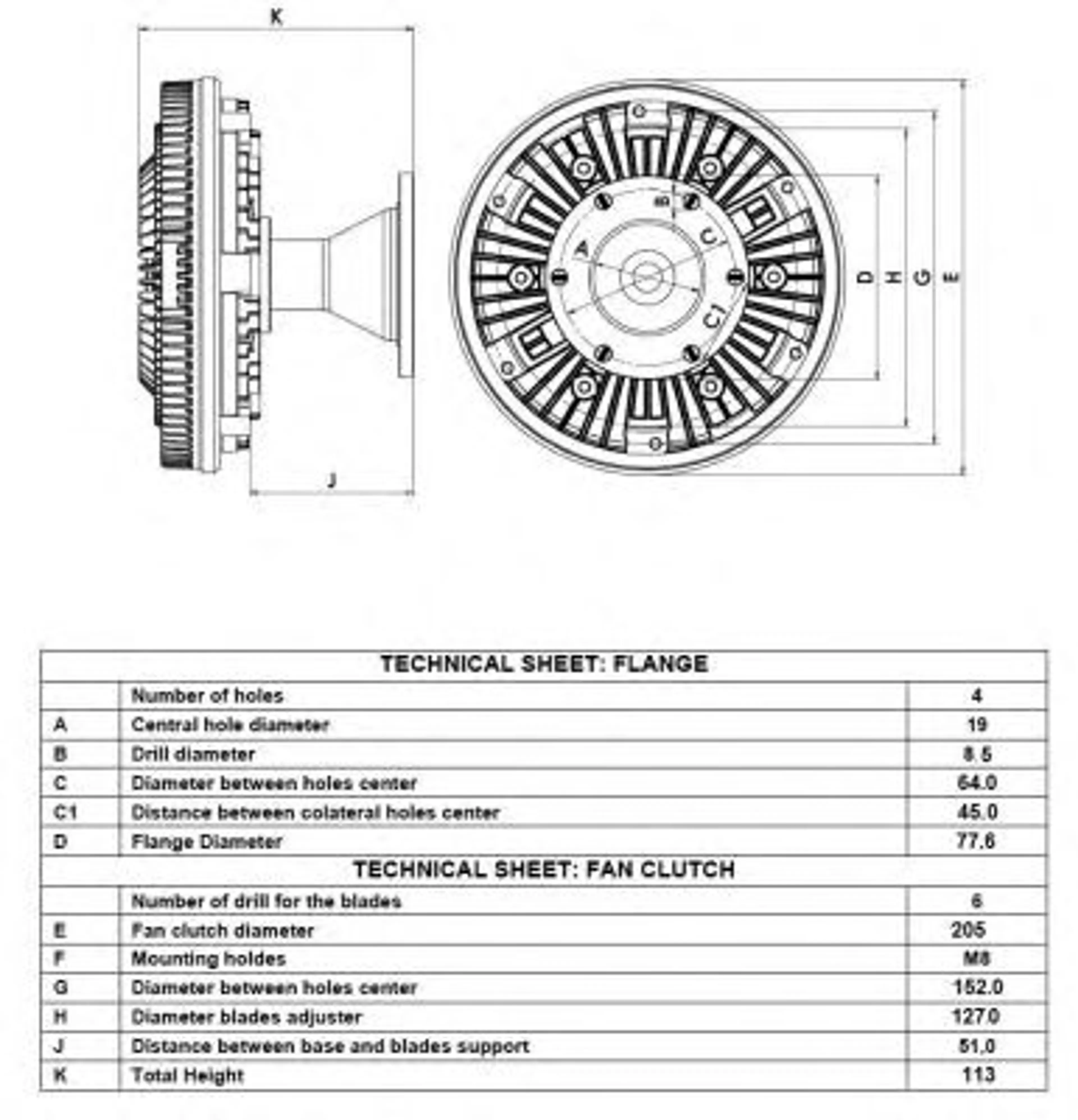 EMBRAGUE VISCOSO MAN L2000/M2000 TG