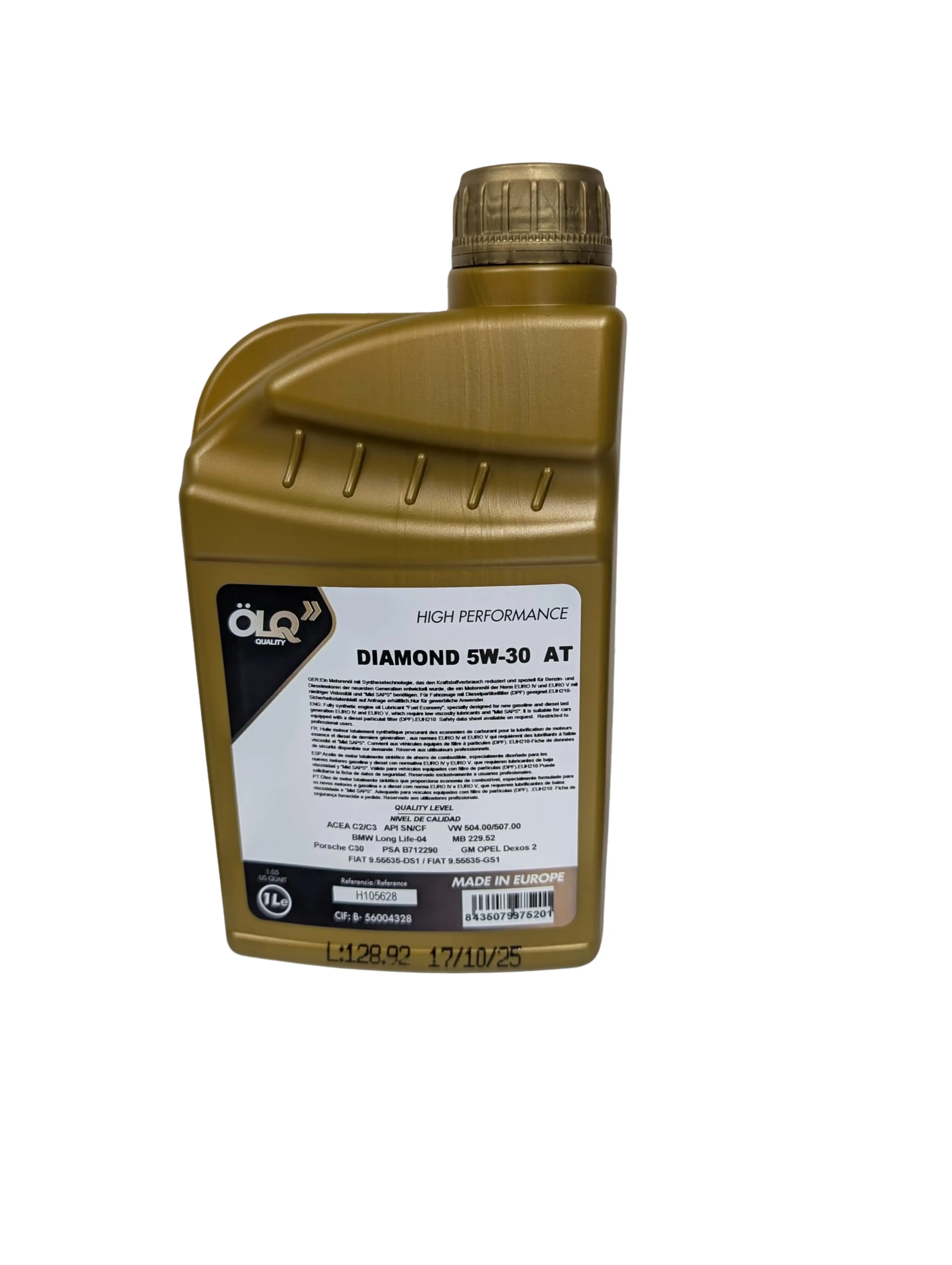 Aceite 5W30 OLQ H105628 1L