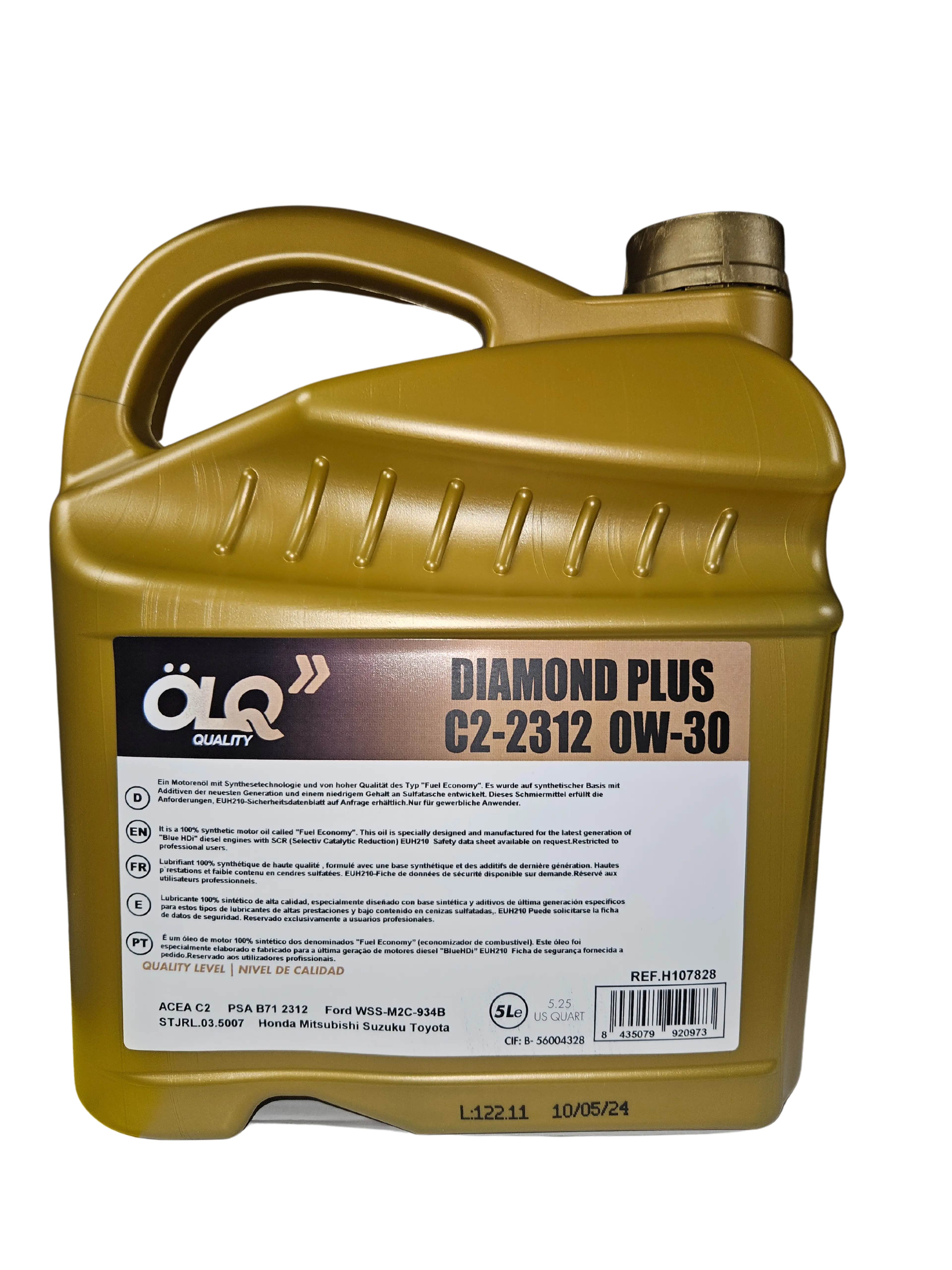 DIAMOND PLUS C2 - 2312 0W-30 L-5