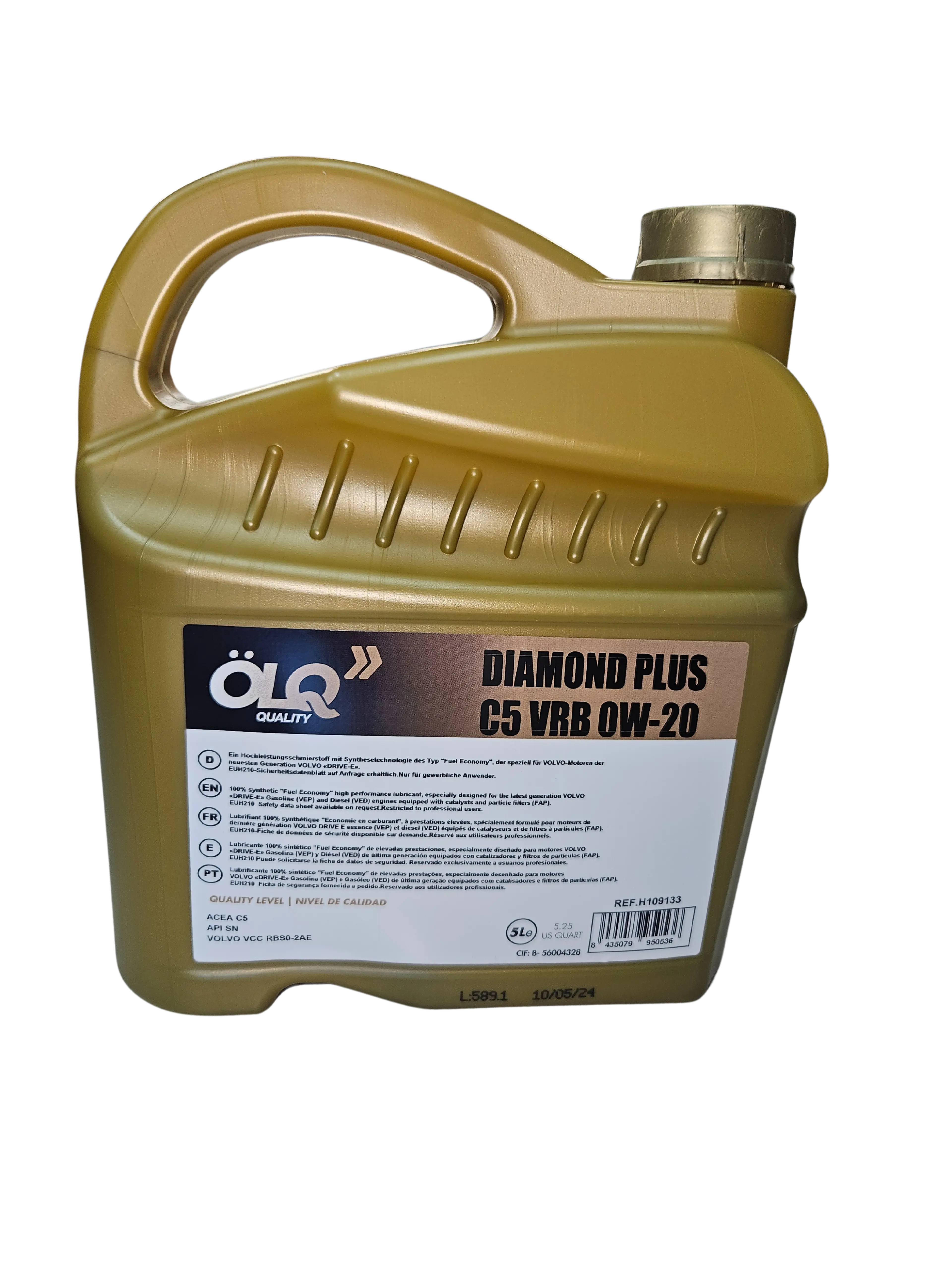 DIAMOND PLUS VRB 0W-20 L-5