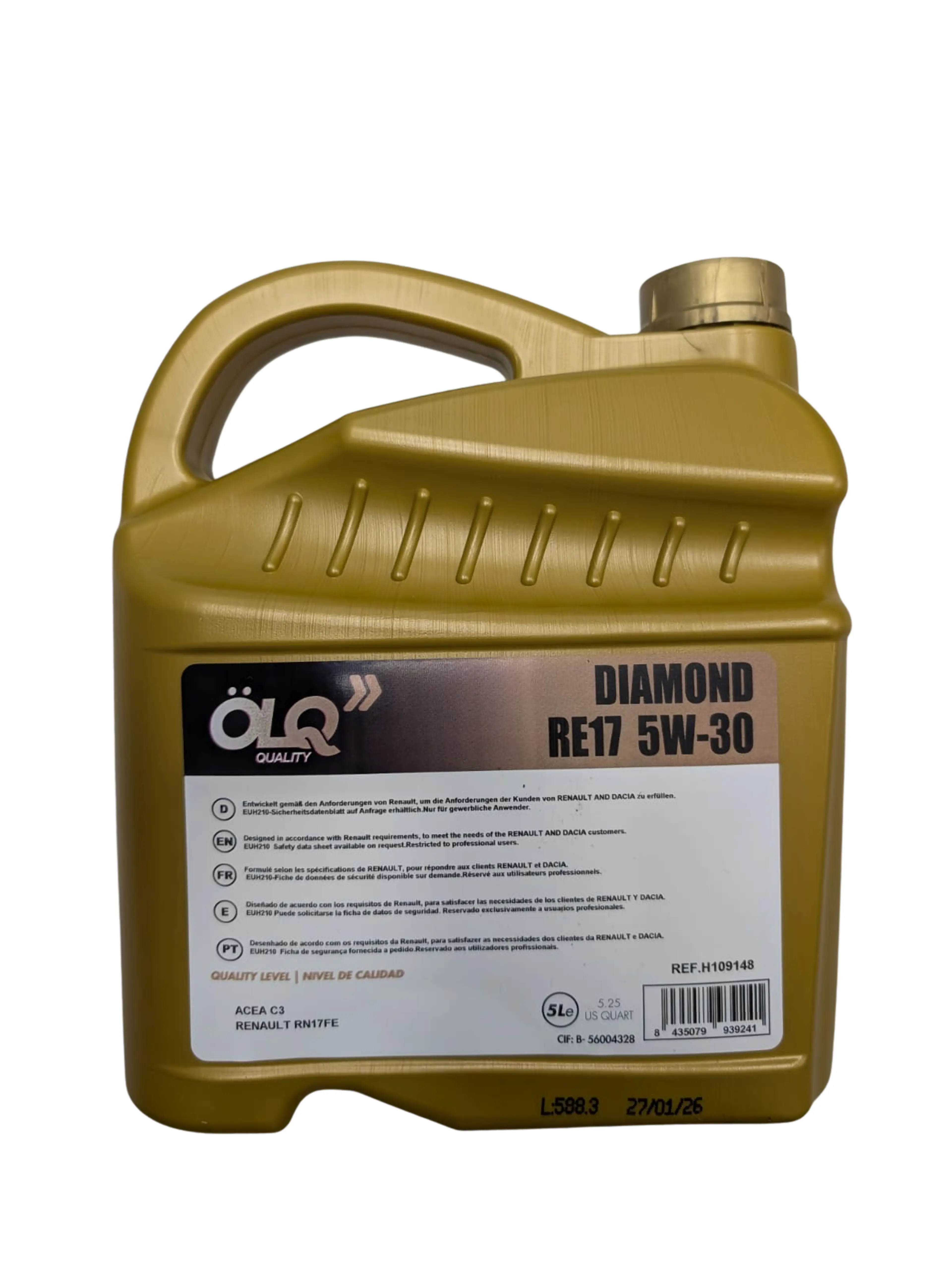 DIAMOND RE 5W-30 L-5