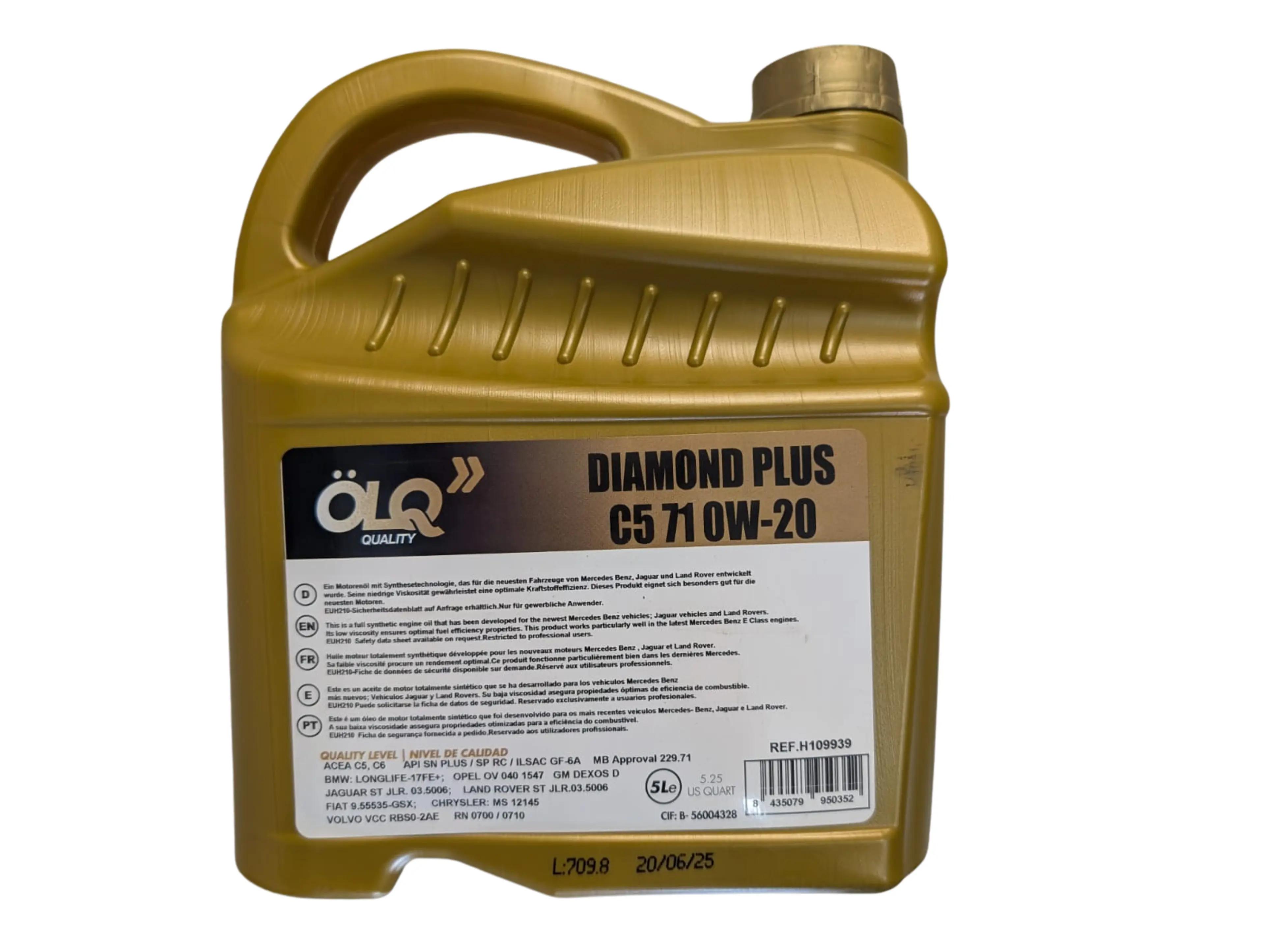 DIAMOND PLUS C5 71 0W-20 L-5