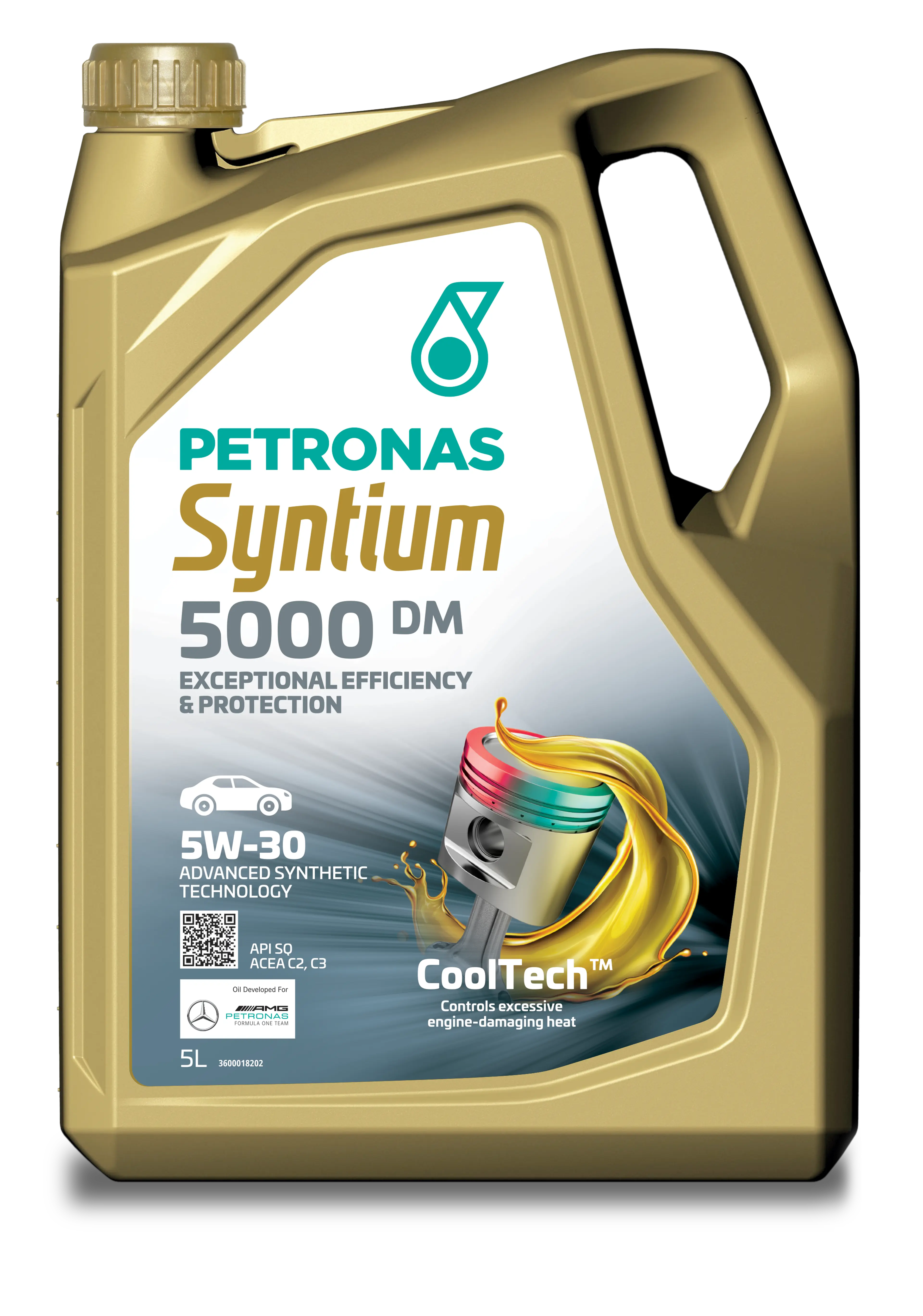 PETRONAS SYNTIUM 5000 DM 5W-30