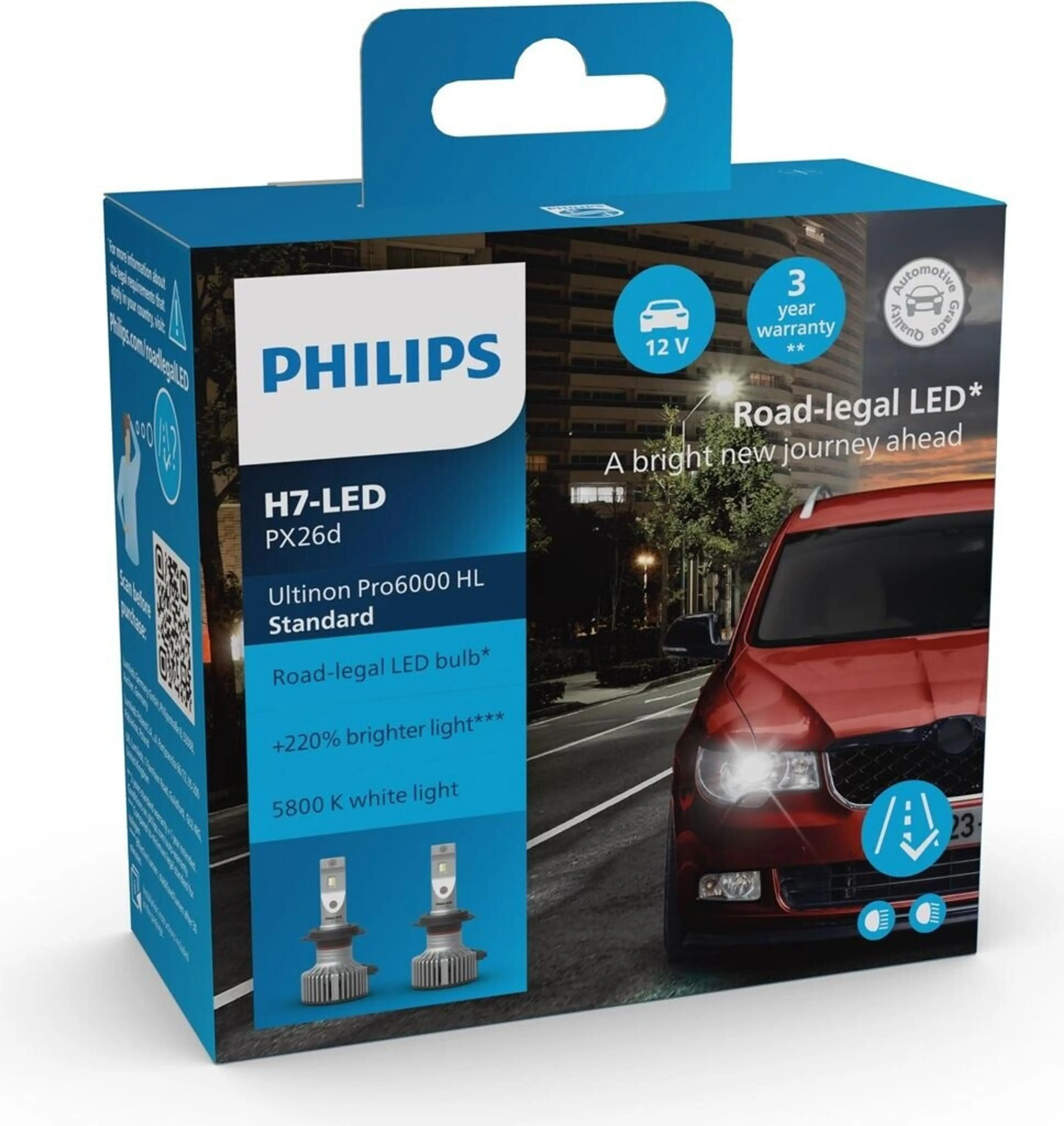 Philips Ultinon Pro6000 led