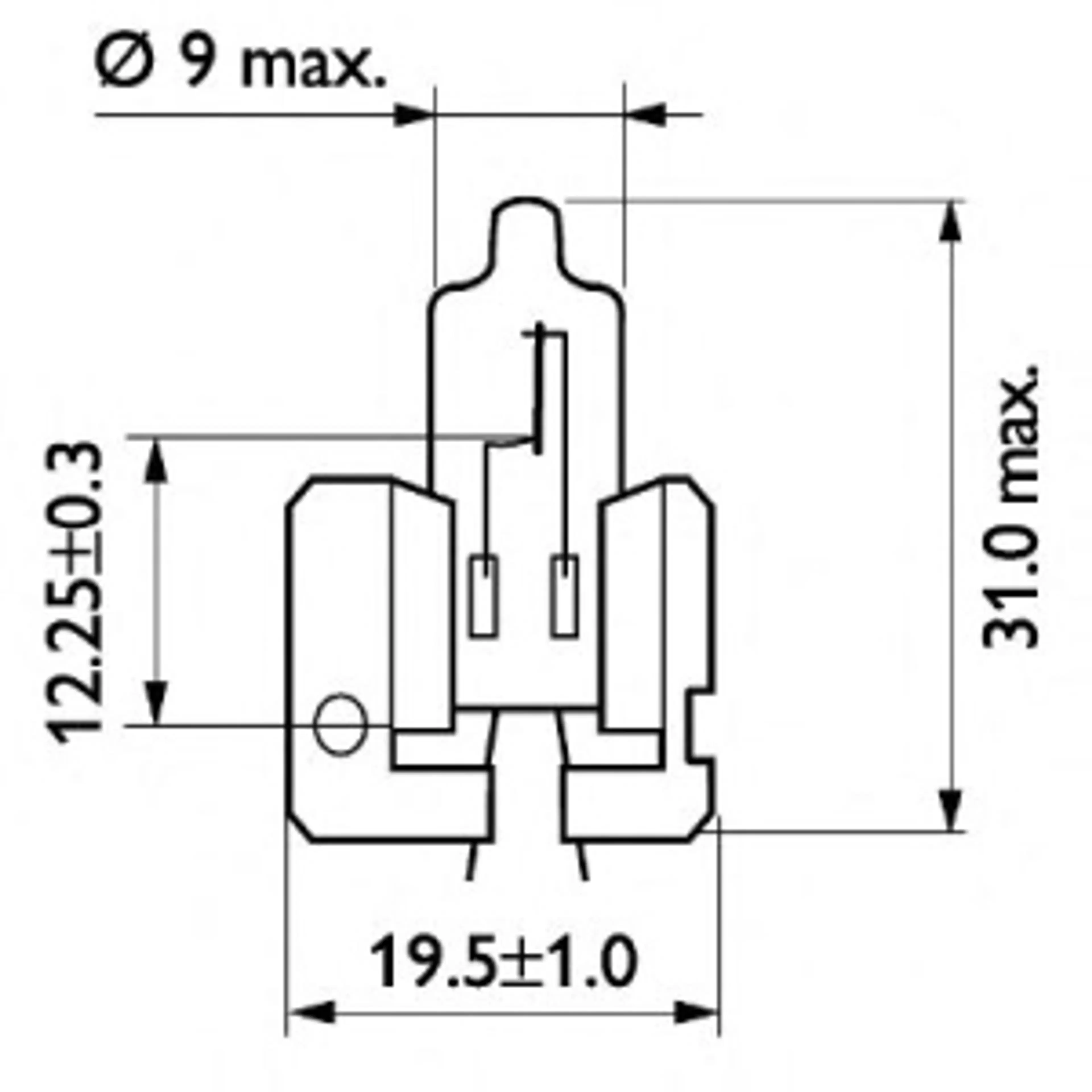 LAMPARA H2 STANDARD 12V55W X511