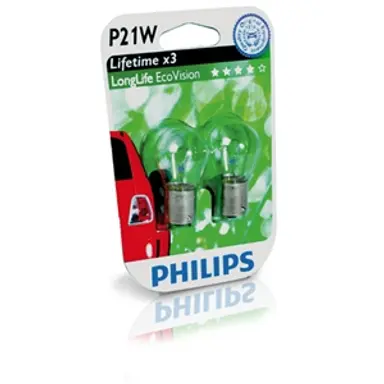 LAMP. P21W  ECOVISION 12V21W BA15S