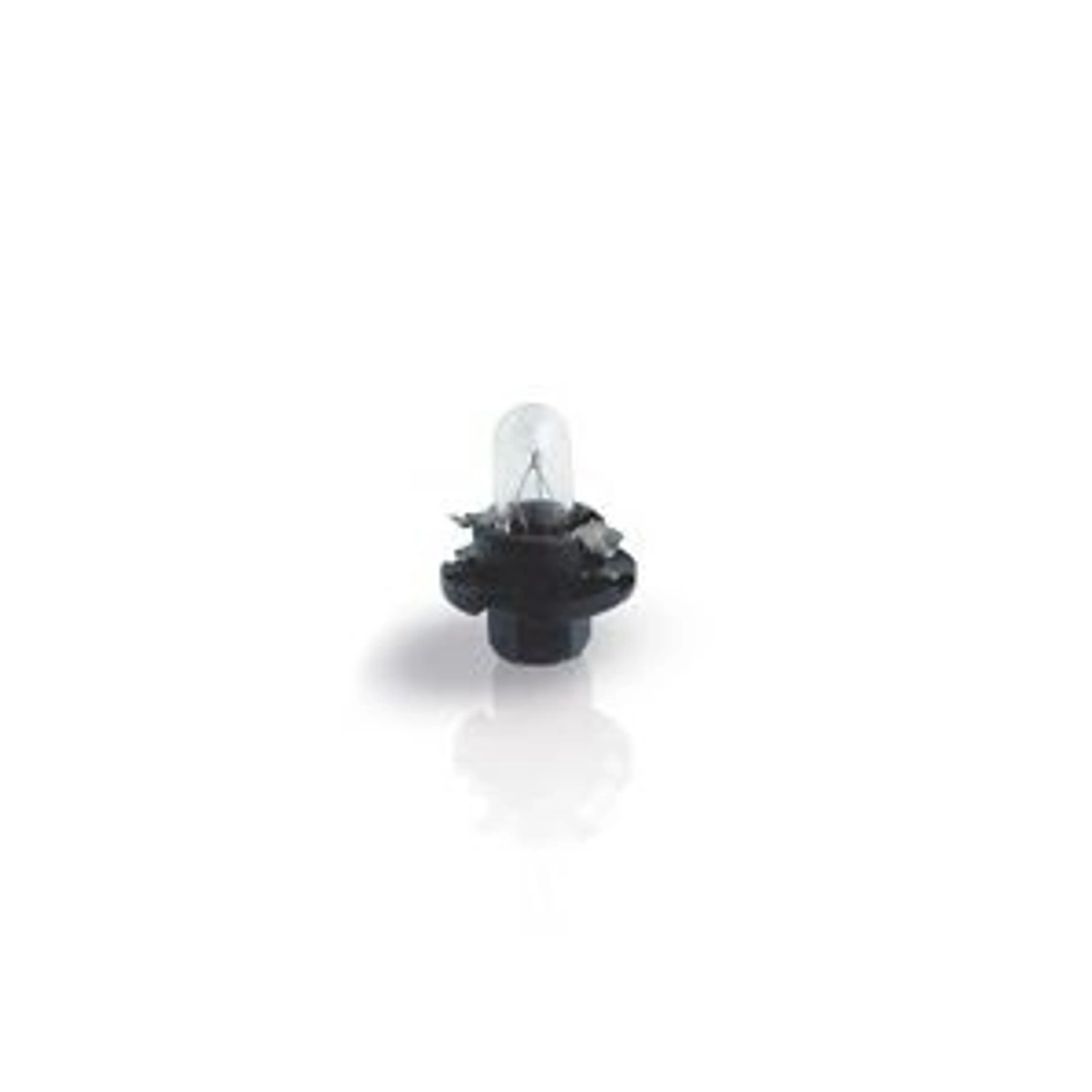 LAMP. BX8,4D BLACK  12V1.2W BX8,4D