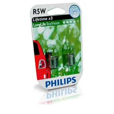 LAMP. R5W  ECOVISION 12V5W BA15S