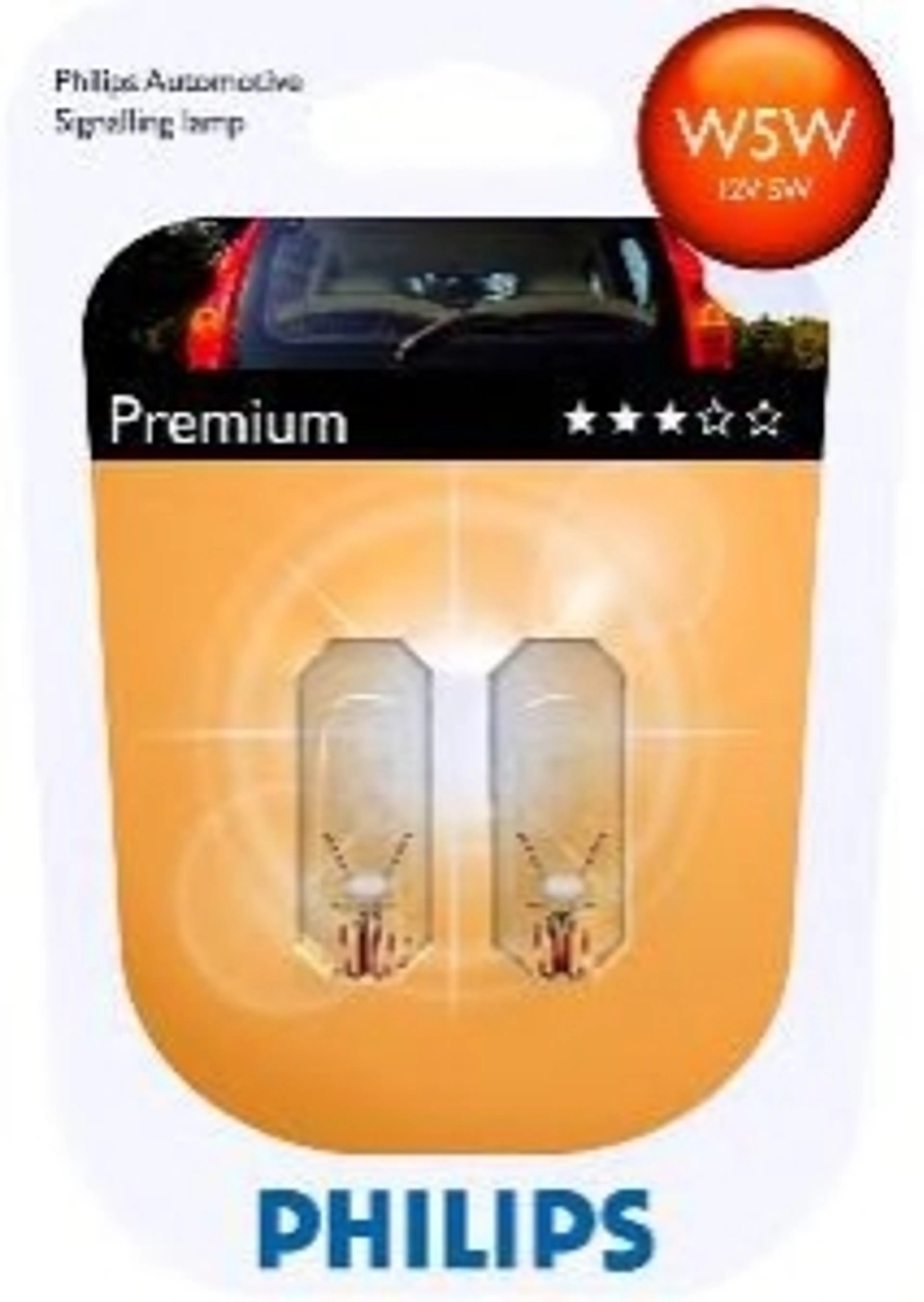 LAMPARA W5W STANDARD 12V5W W2,1X9,5