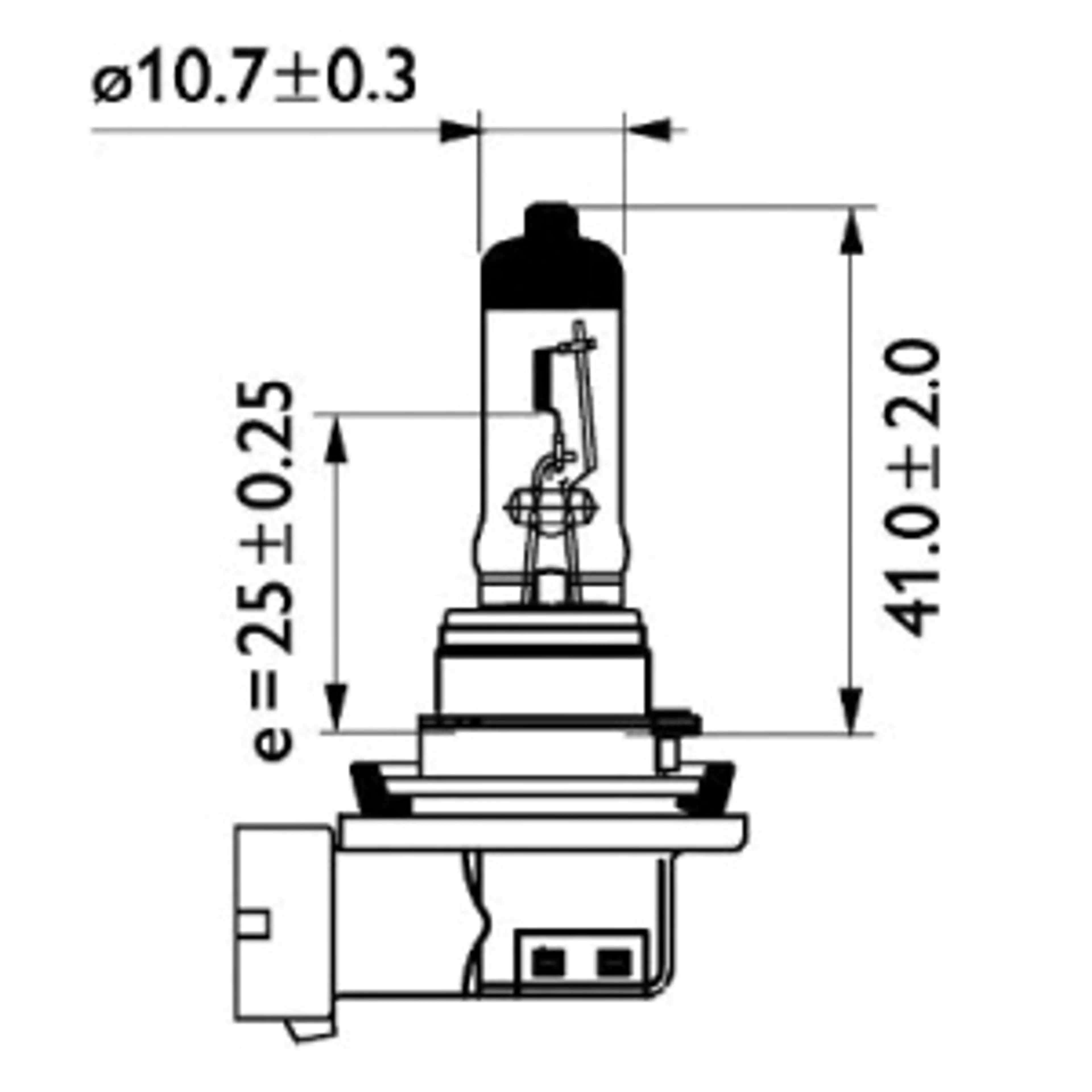 LAMP. H11 MASTERDUTY 24V70W PGJ19-2