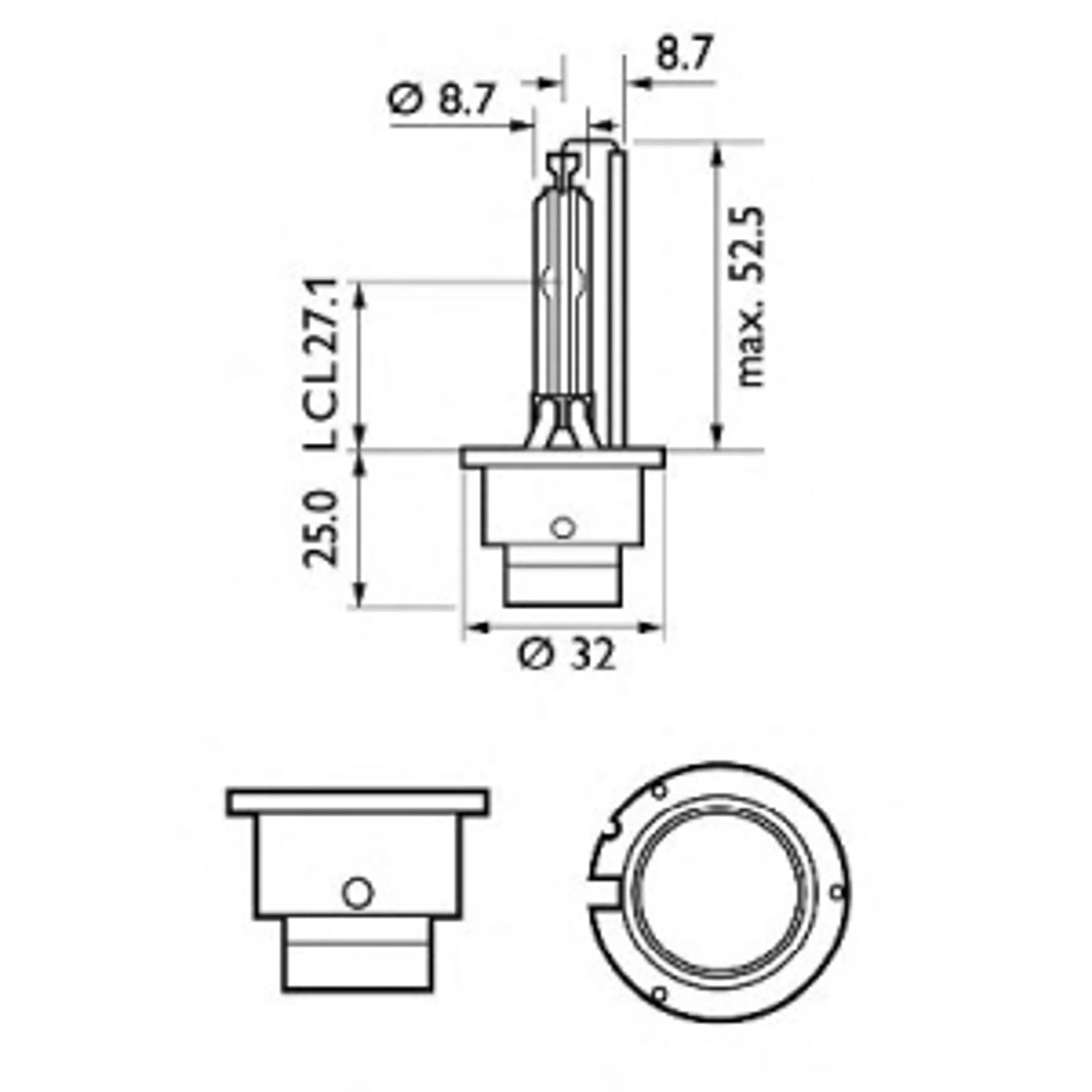 LAMPARA D4S VISION 42V35W P32D-5