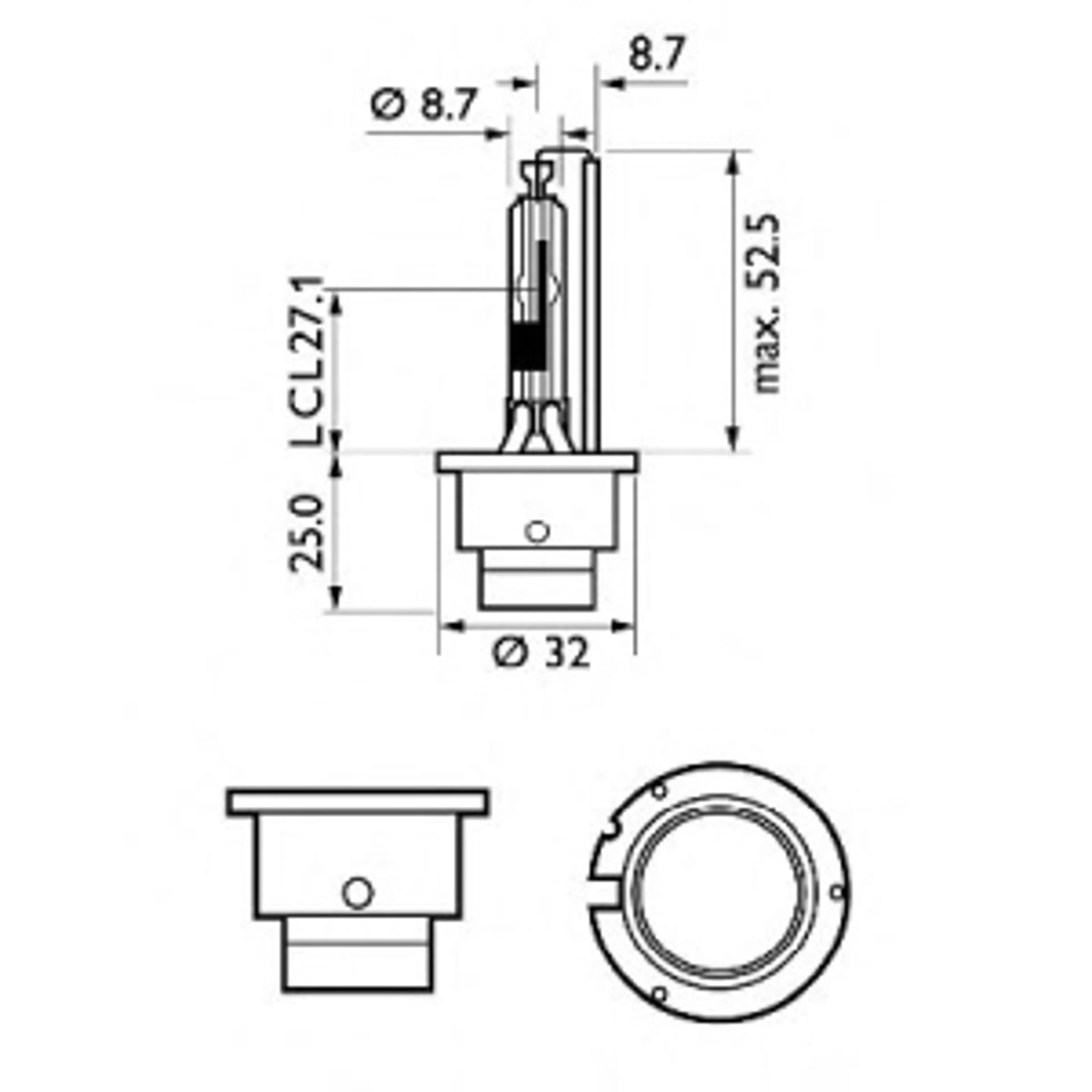 LAMPARA D4R VISION 42V35W P32D-6