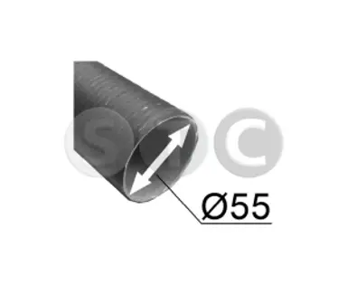 TUBO CARTOFLEX 55 MM