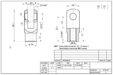 ANCLAJE ESPIGA 8MM M6