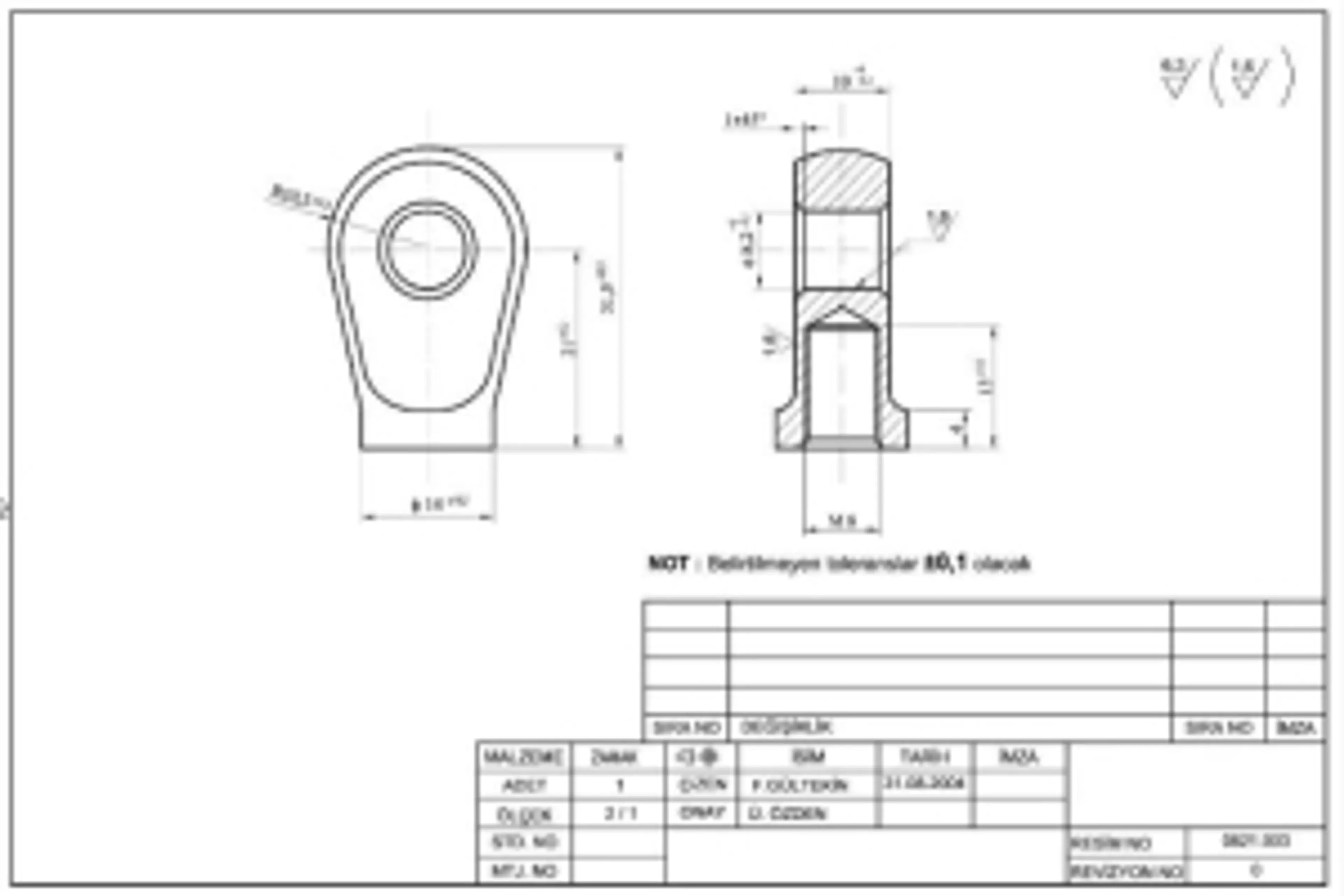 ANCLAJE METAL.L23 100MM (OJO 8MM)M8