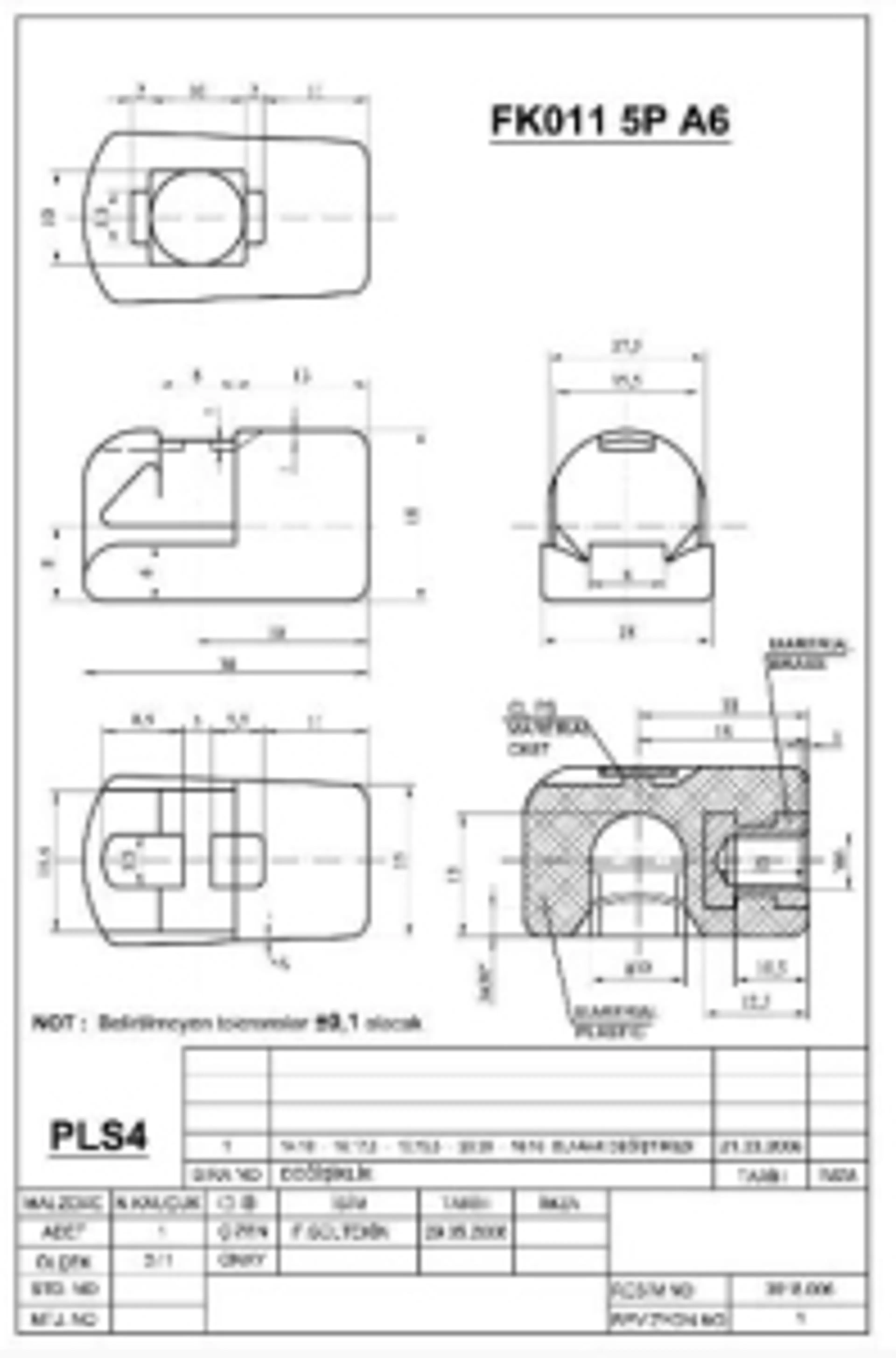 ROTULA PLASTICO L18(CABEZA GRANDE)